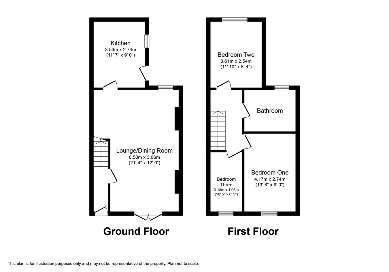 3 Bedrooms Terraced house for sale in Louvain Terrace, Ebbw Vale NP23