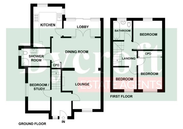 59, Heather Road, Great Yarmouth floorplan