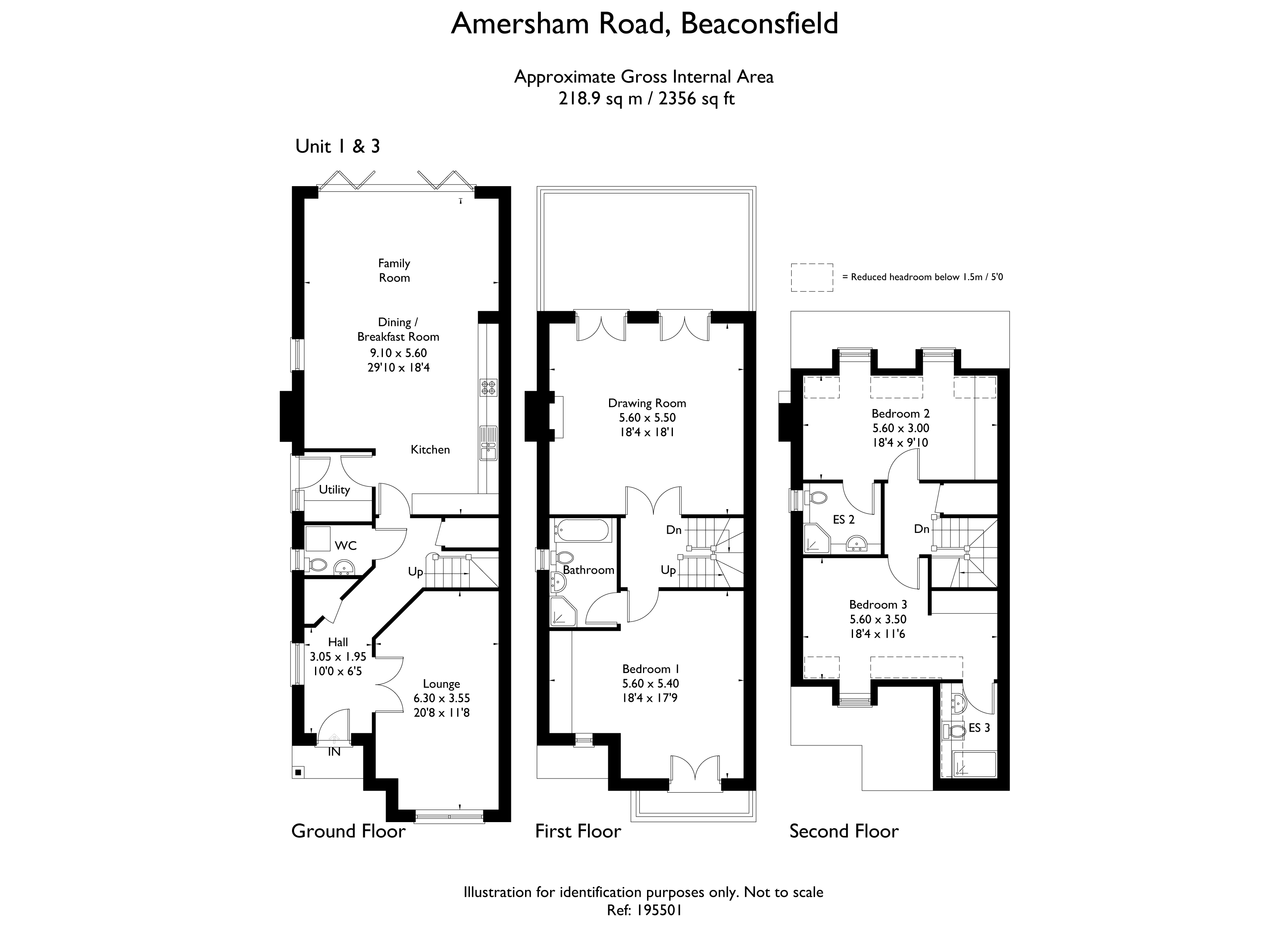 3 Conran Place, 161, Amersham Road, Beaconsfield floorplan