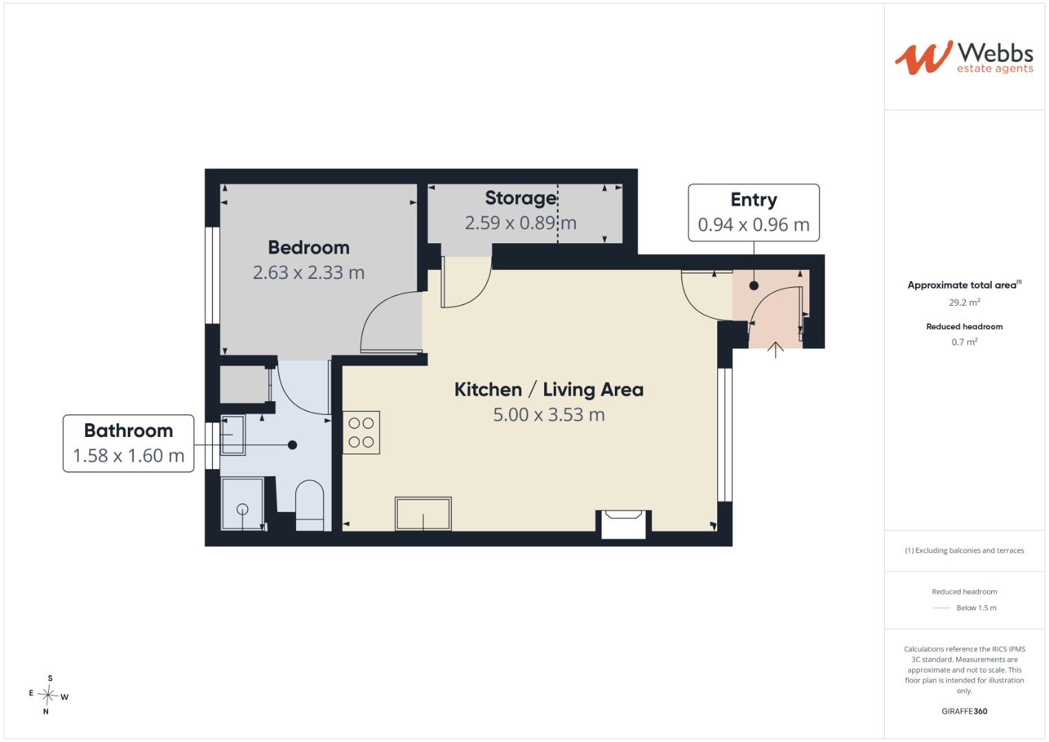 16, Hamilton Close, Cannock floorplan