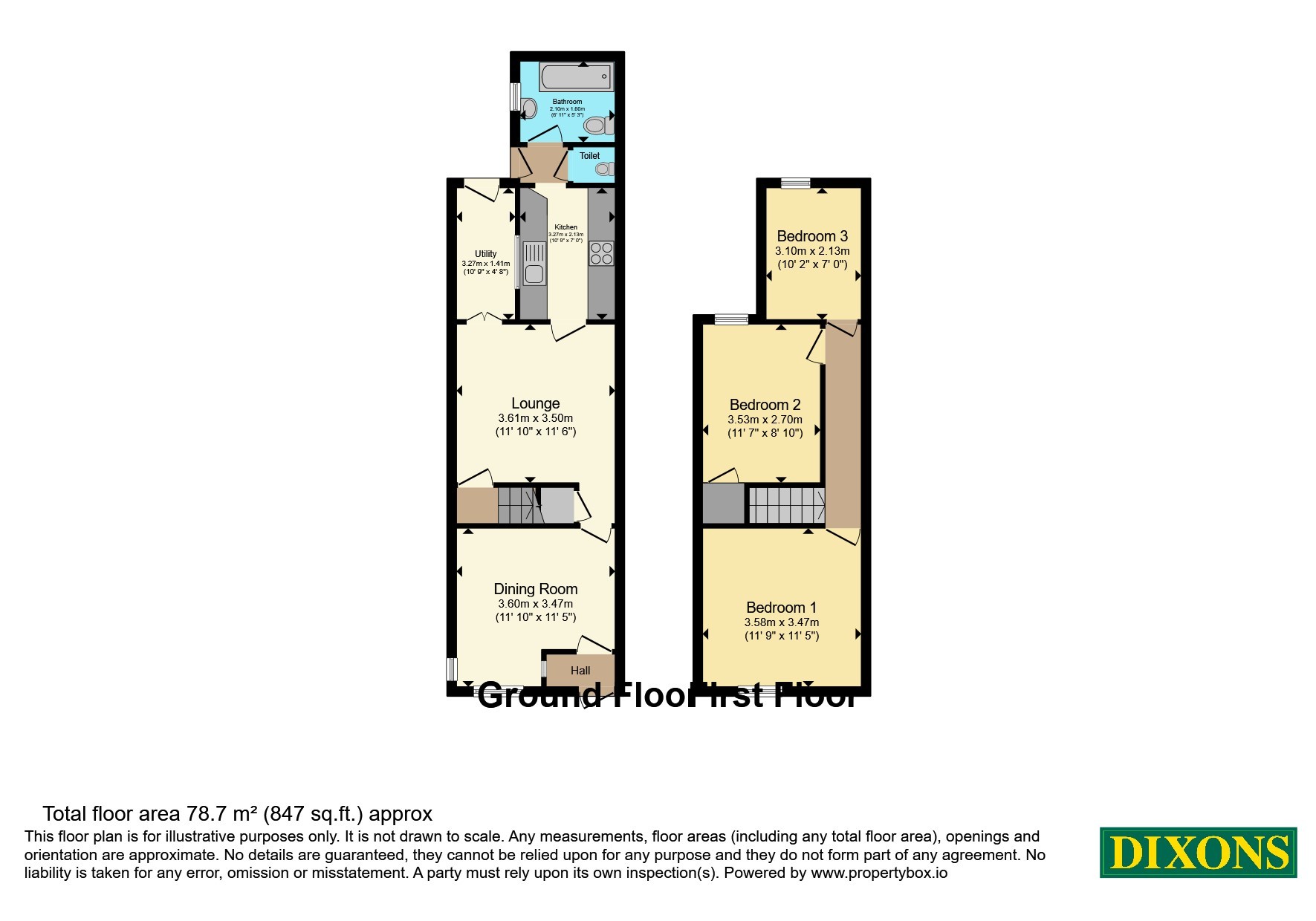7, Brantley Road, West Midlands floorplan