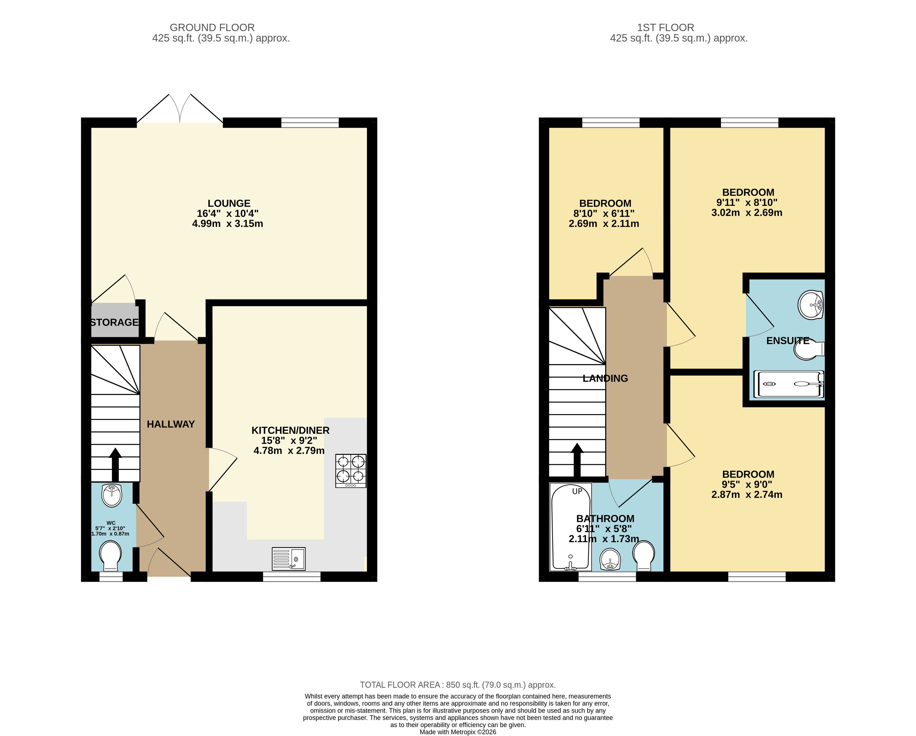 15, Westminster Drive, Bracebridge Heath floorplan