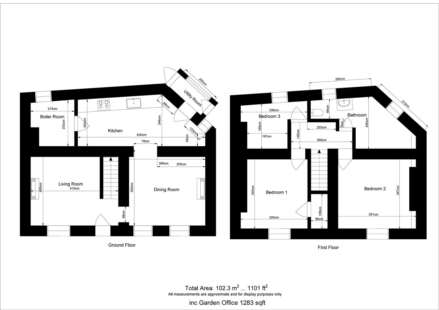 Oakhill Cottage, The Street, Bath floorplan