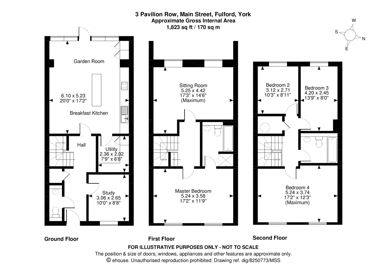 4 Bedrooms Detached house for sale in Pavilion Row, Main Street, Fulford, York YO10