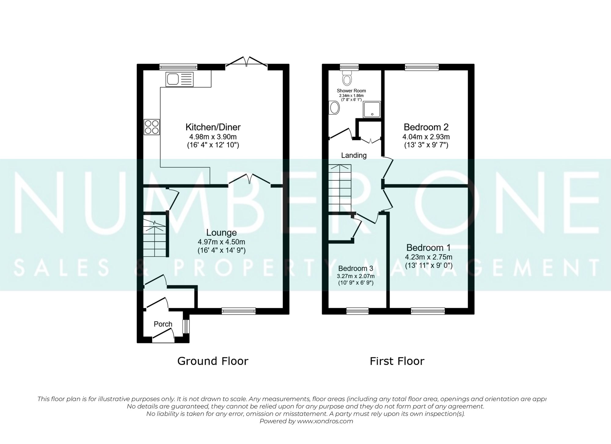 116 Fairwood Road, Cardiff floorplan