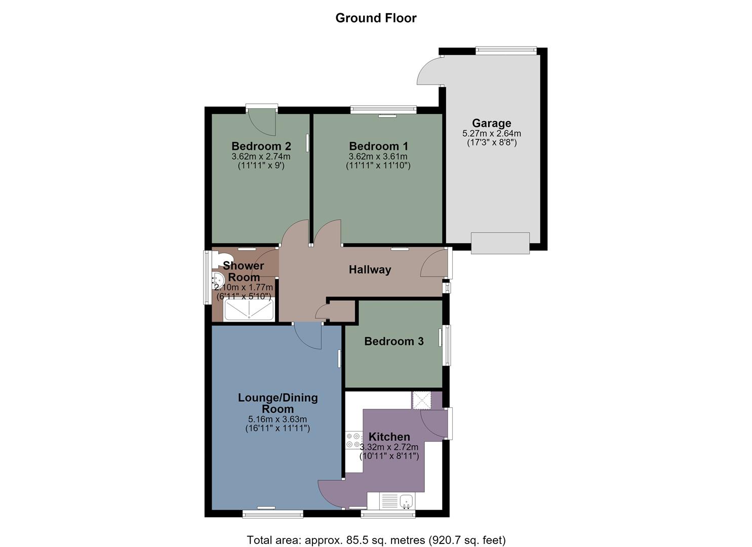 129, Kingrosia Park, Swansea floorplan