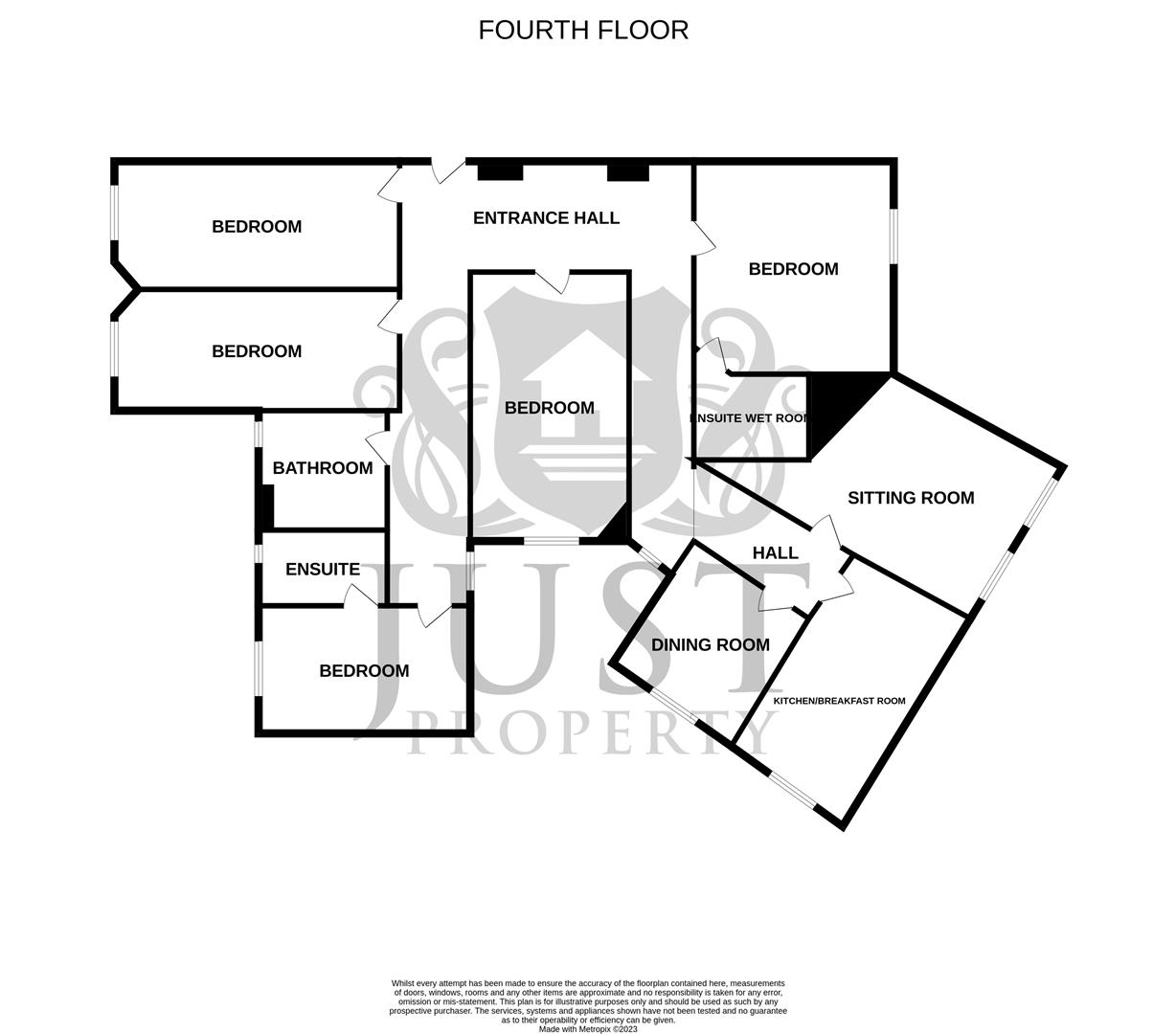 Queens Apartments, Robertson Terrace, Hastings TN34, 5 bedroom flat for
