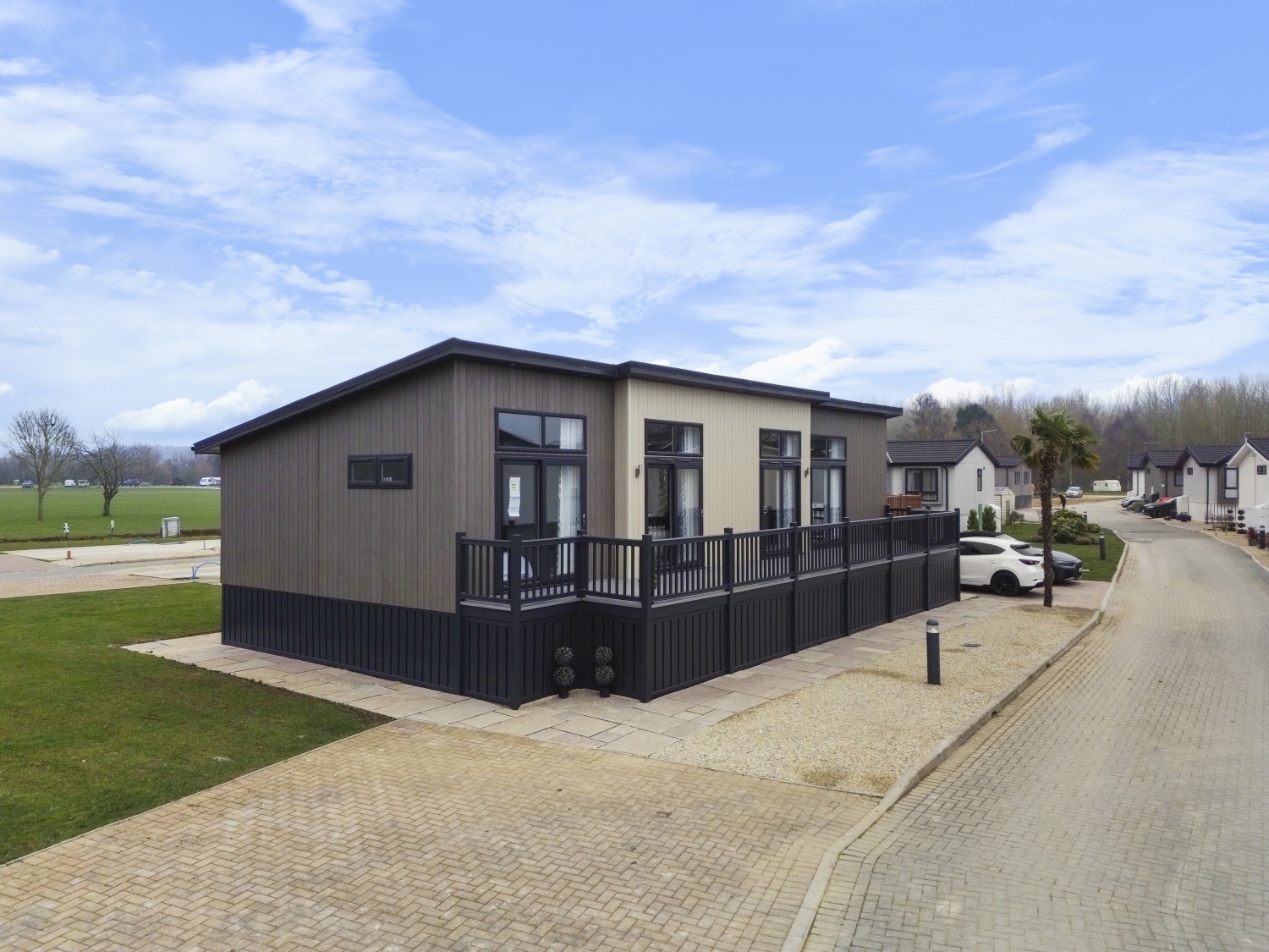 2-bed caravan on 30 Lakeside Walk, Yarwell Mill Country Park, Mill Road, Peterborough, £285,000