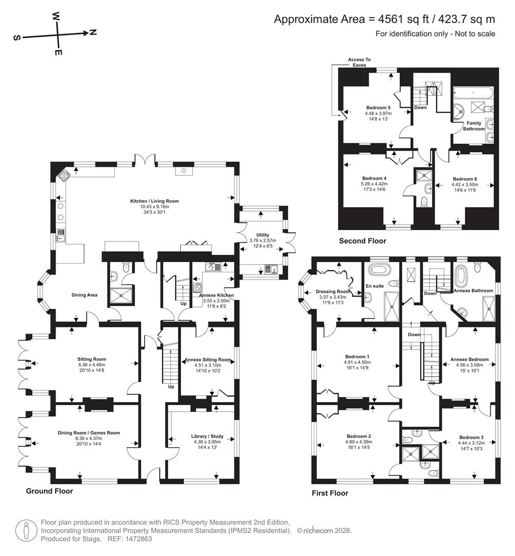 Green Trees, Buckleigh Road, Westward Ho! floorplan