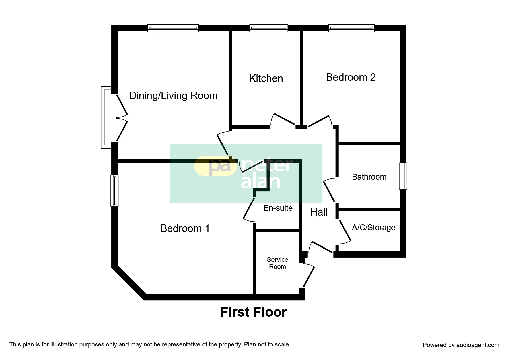 2 Bedrooms Flat for sale in Whitworth Square, Whitchurch, Cardiff CF14