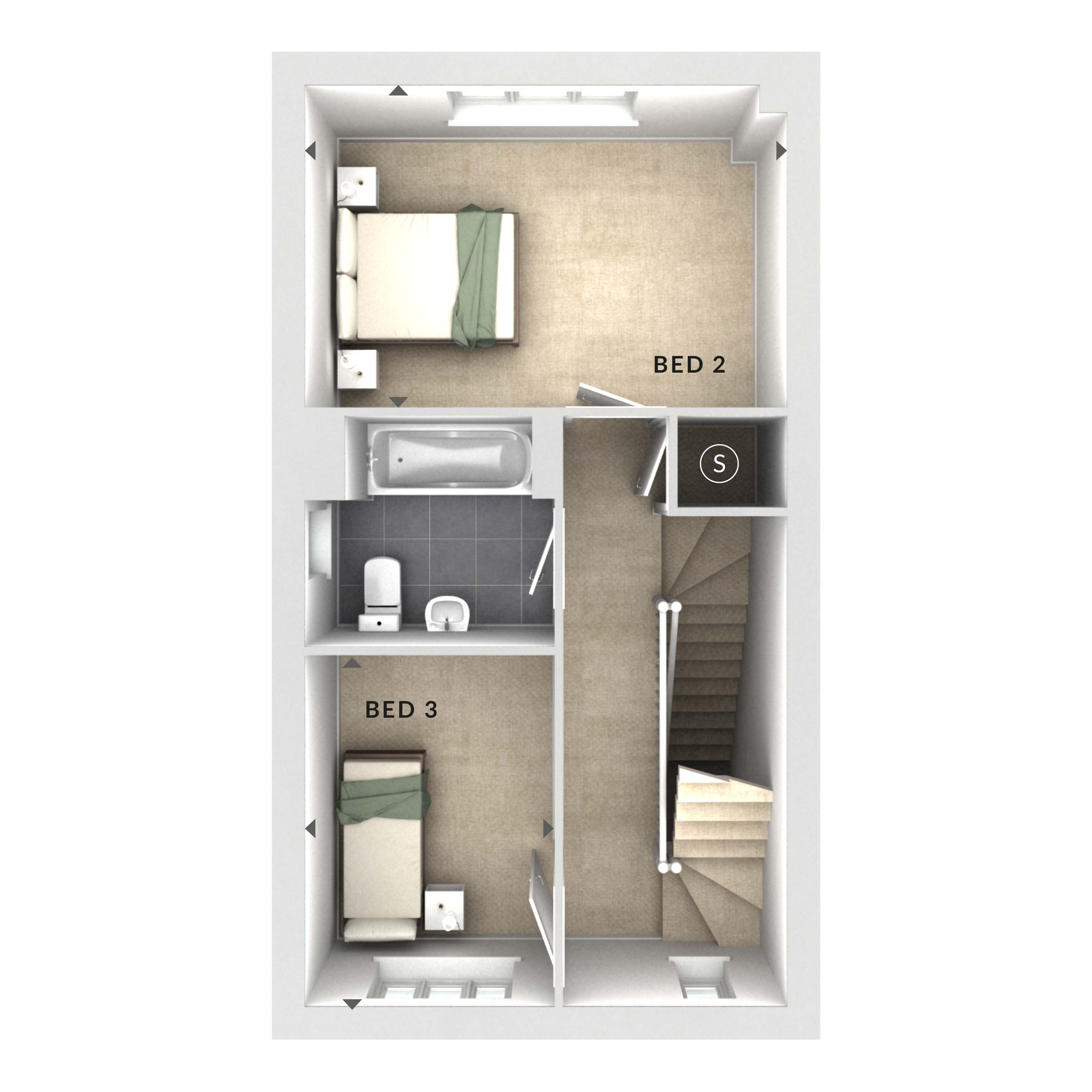 Off Etwall Road, Kensey Road, Mickleover floorplan
