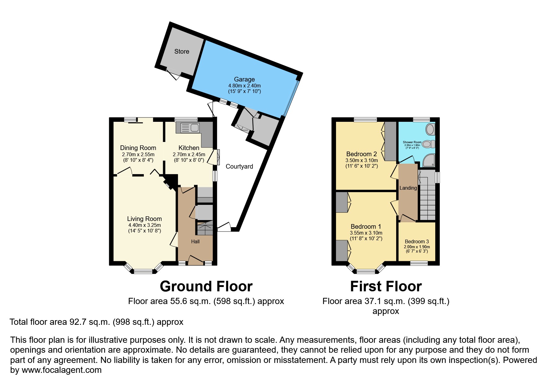 95, Lindfield Road, Leicester floorplan