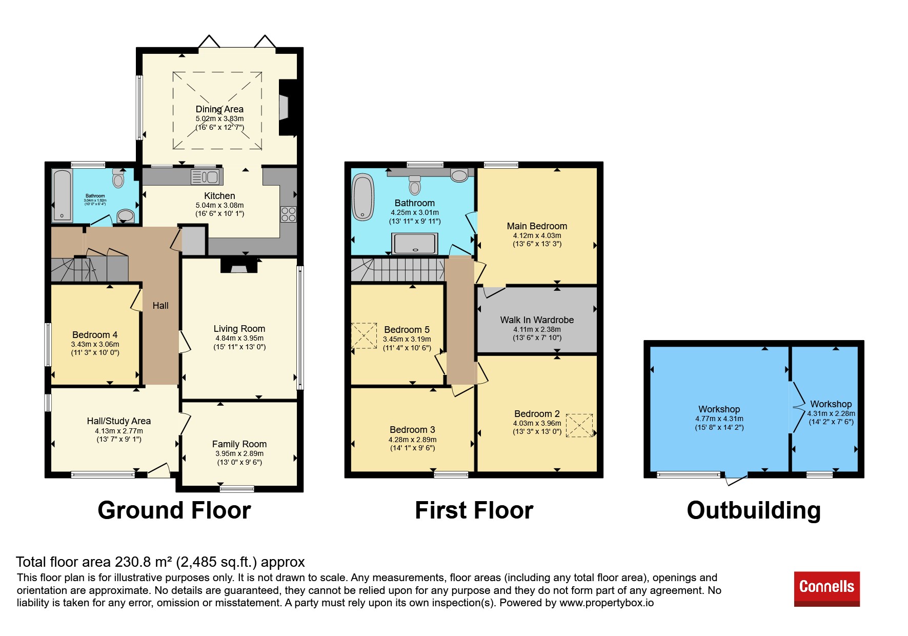 Hill Cottage, Copthorne Bank, Crawley floorplan