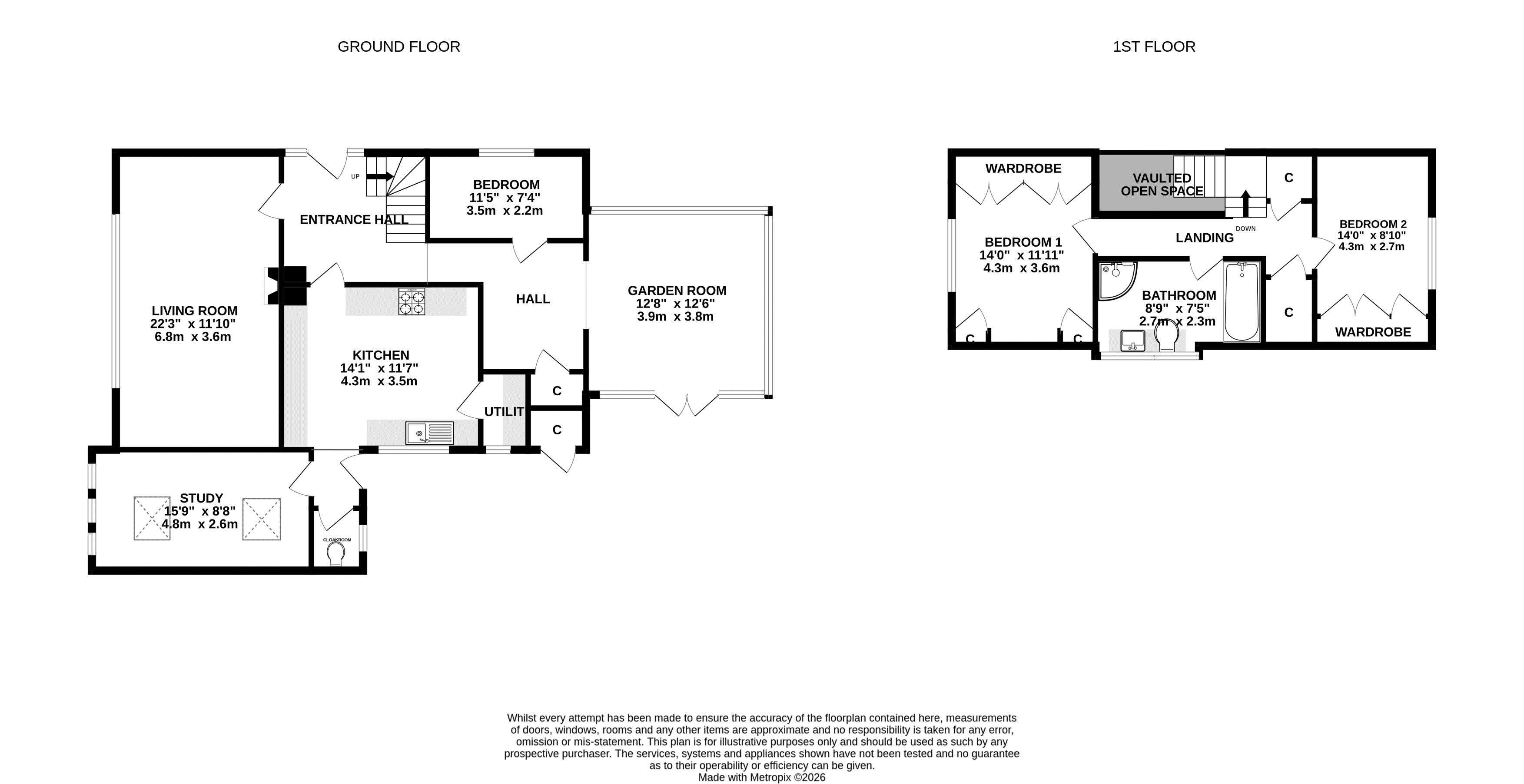3, The Street, Norwich floorplan