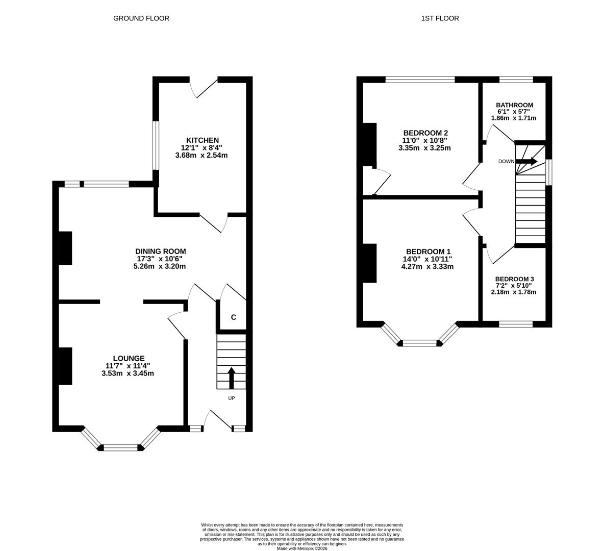 19, Patterdale Road, Hull floorplan