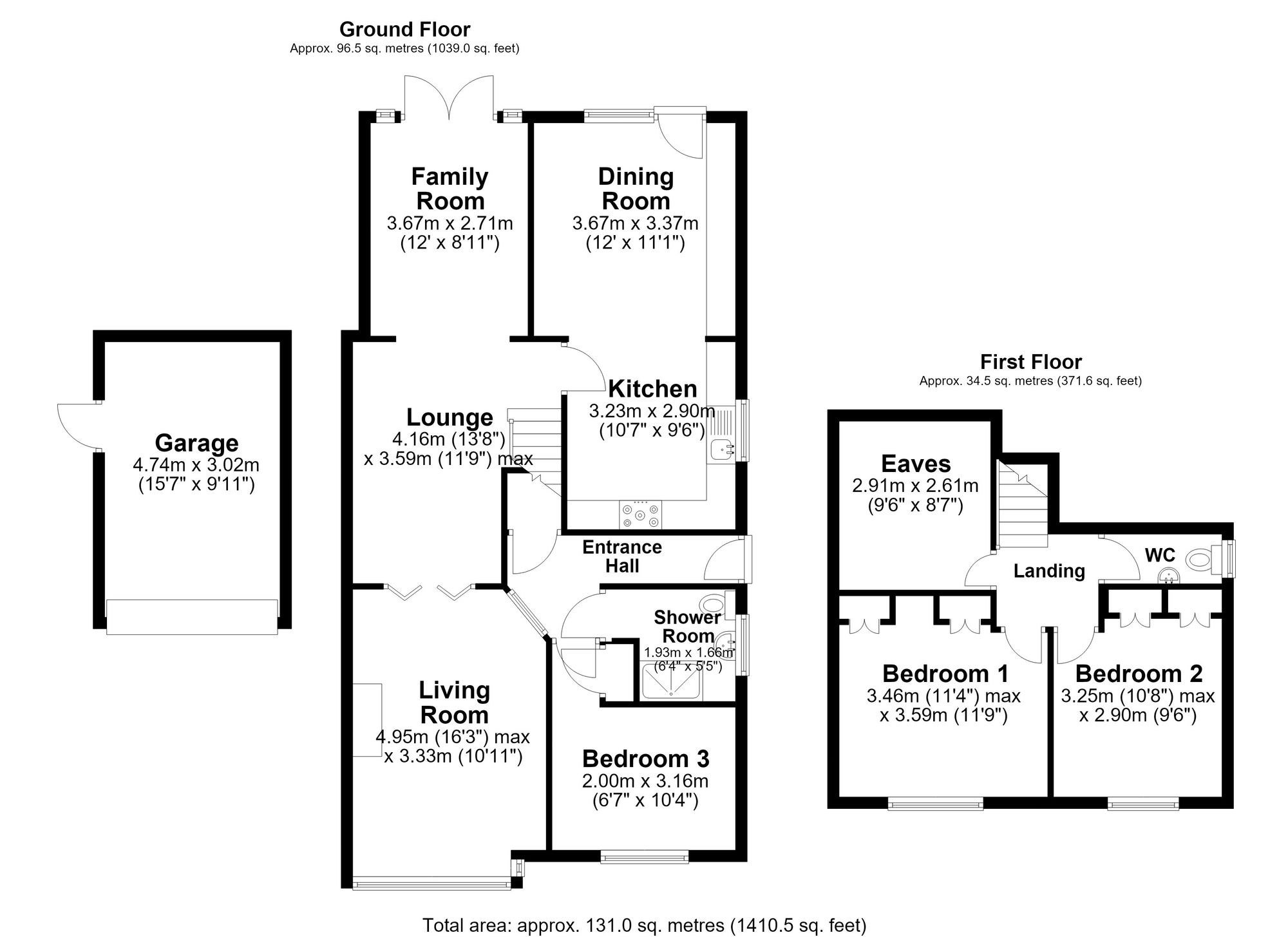 21 Alderley Road, Warrington floorplan