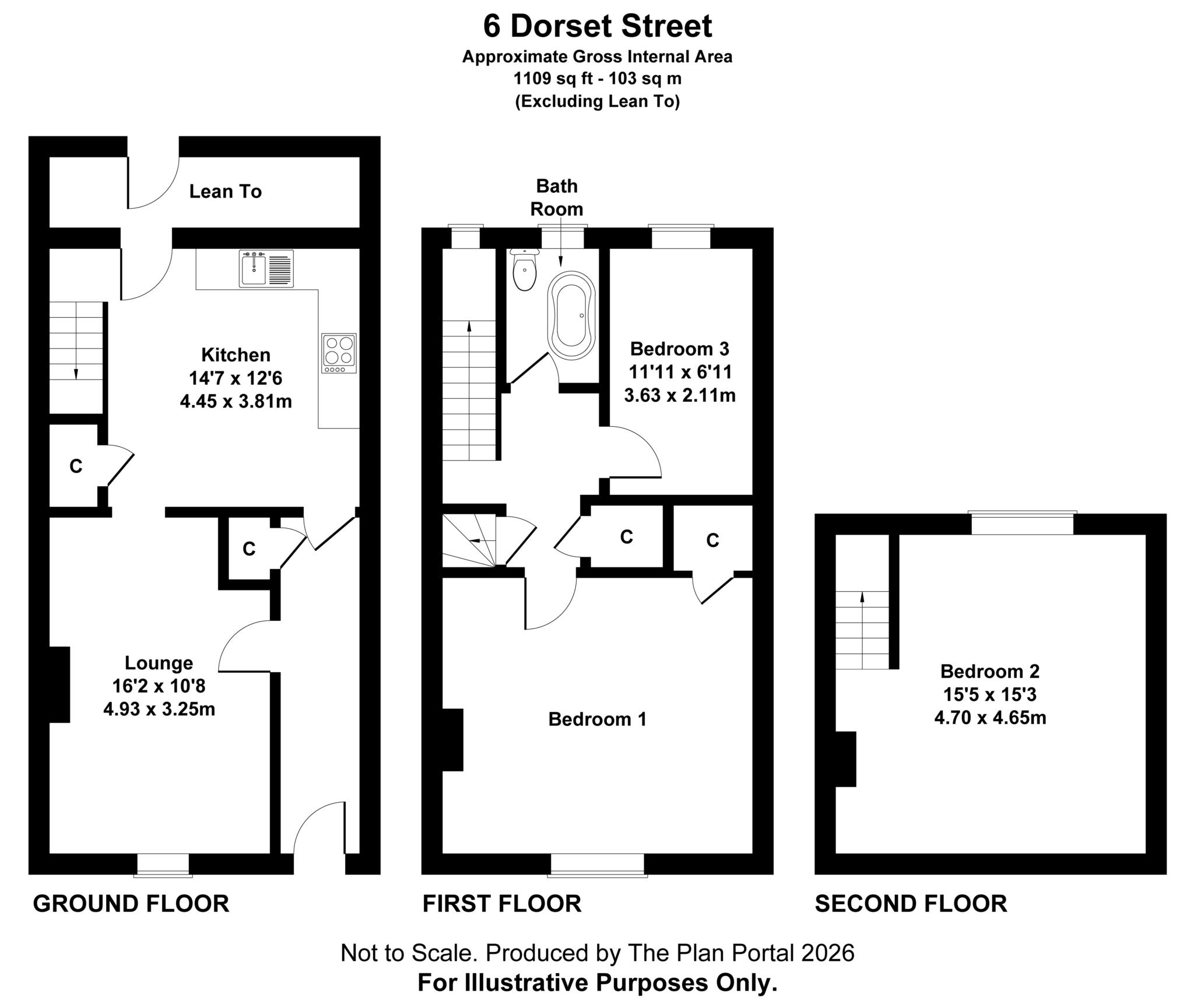 6, Dorset Street, Blandford Forum floorplan