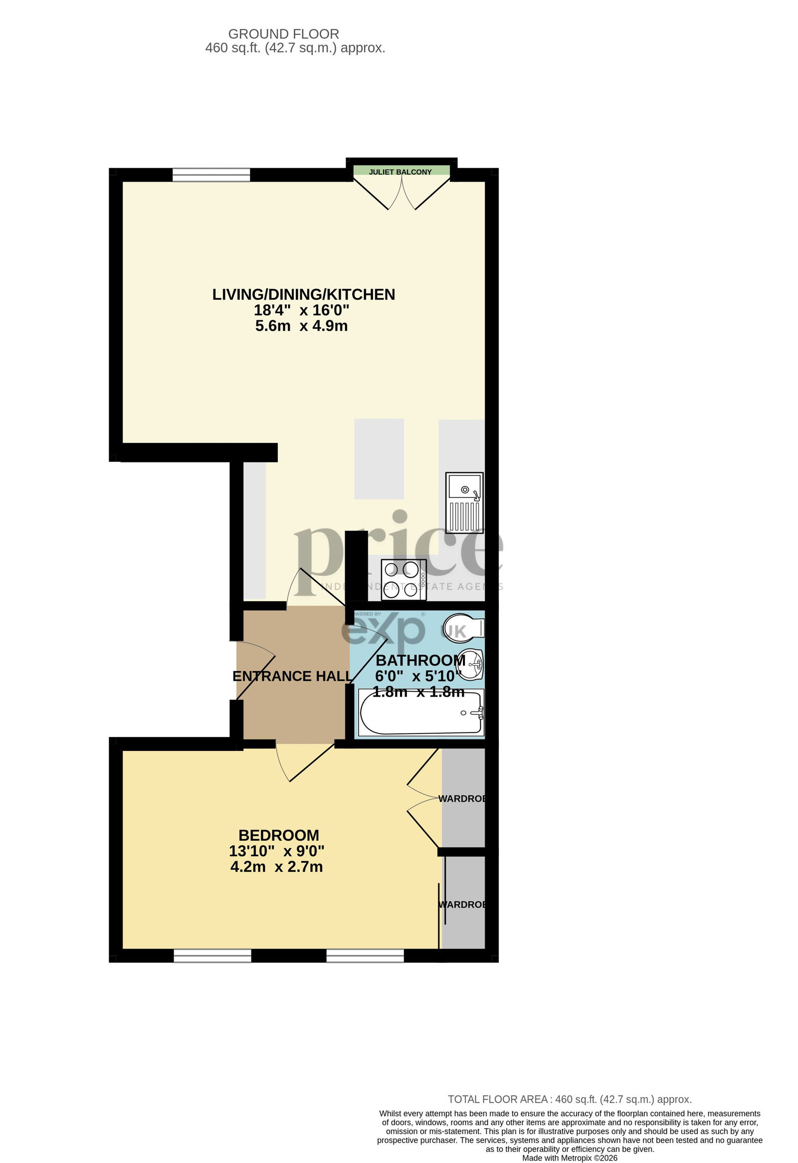 Monkstray House,10, Stockton Lane, York floorplan