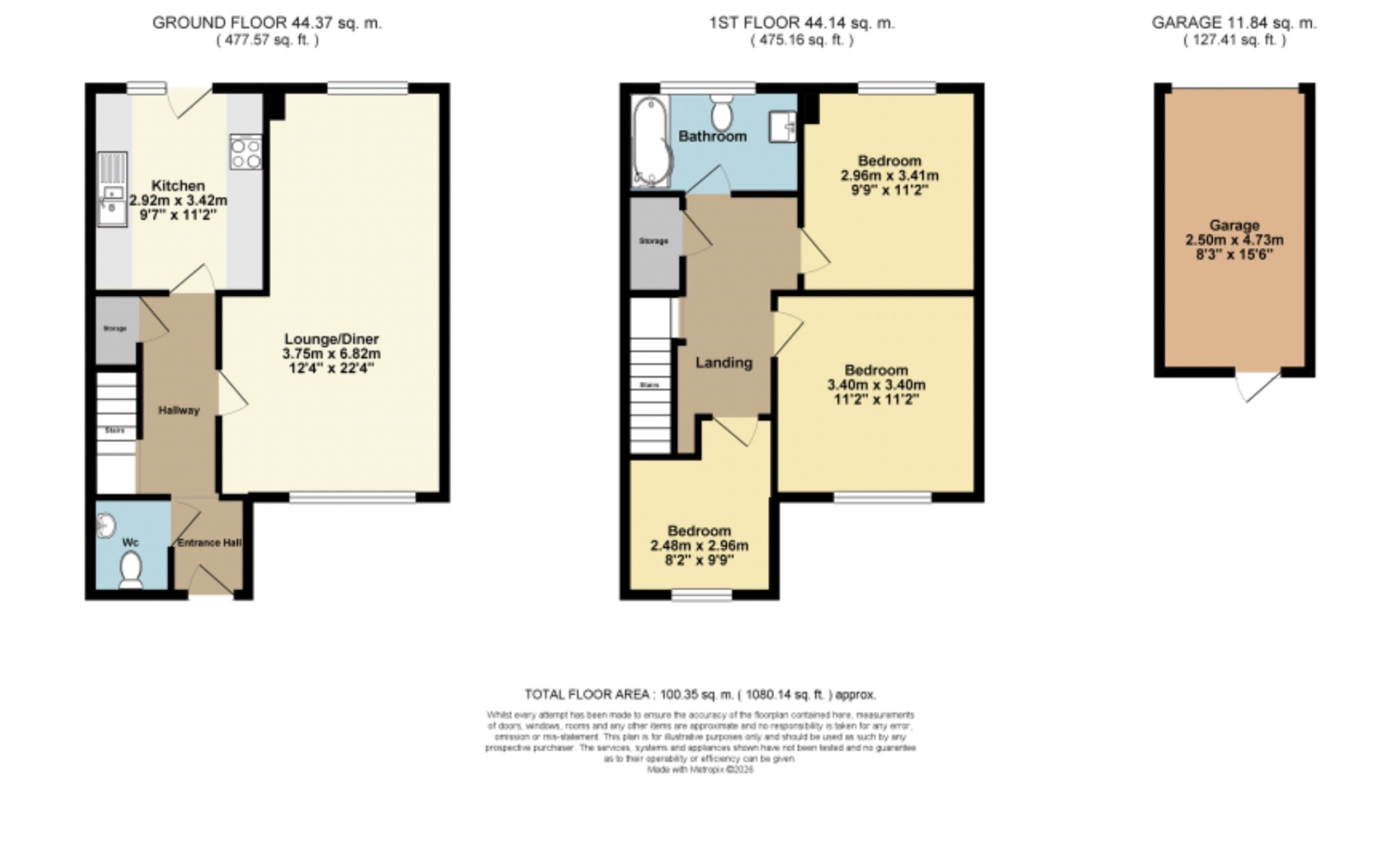 72, Westgate Bay Avenue, Kent floorplan