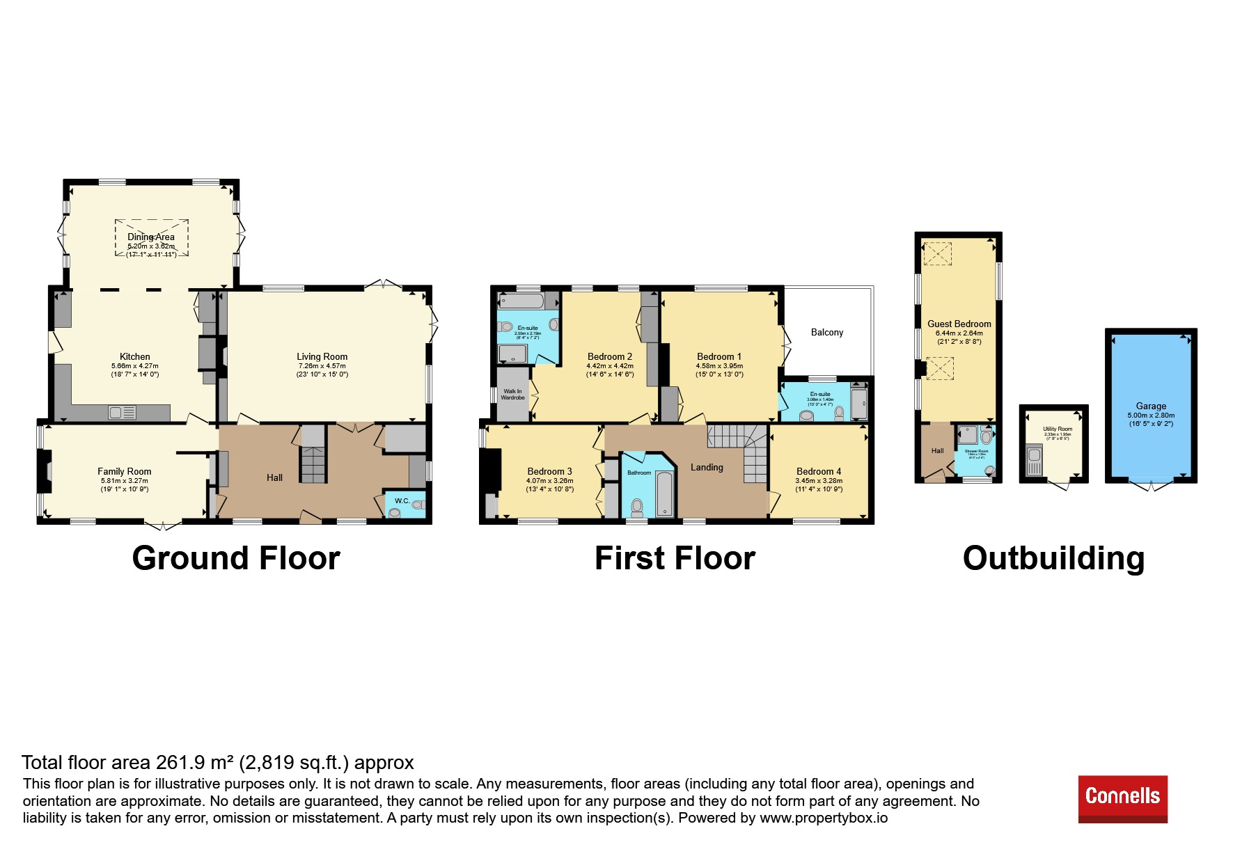 The Hollies, East Hill Lane, Crawley floorplan