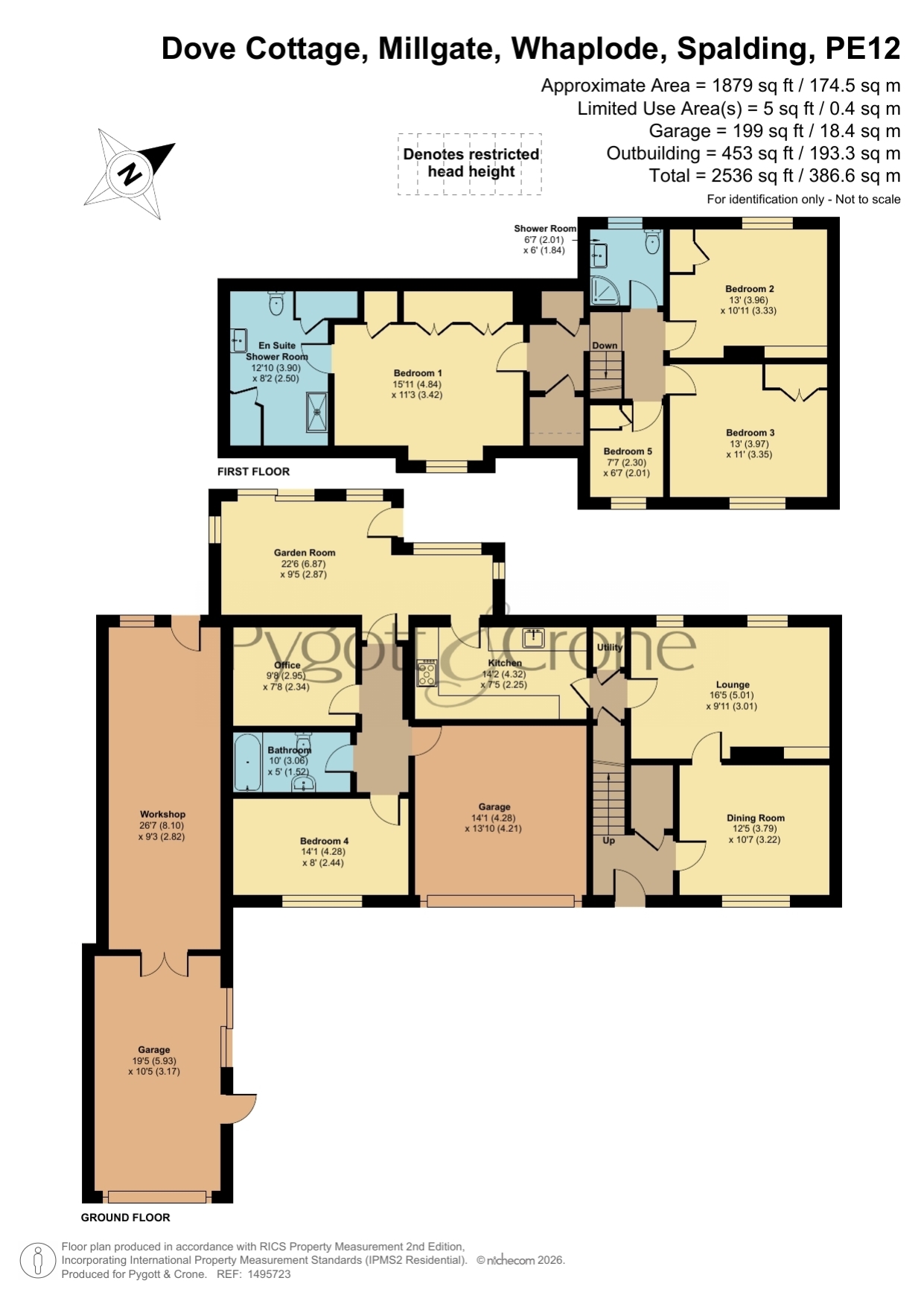 Dove Cottage, Millgate, Spalding floorplan