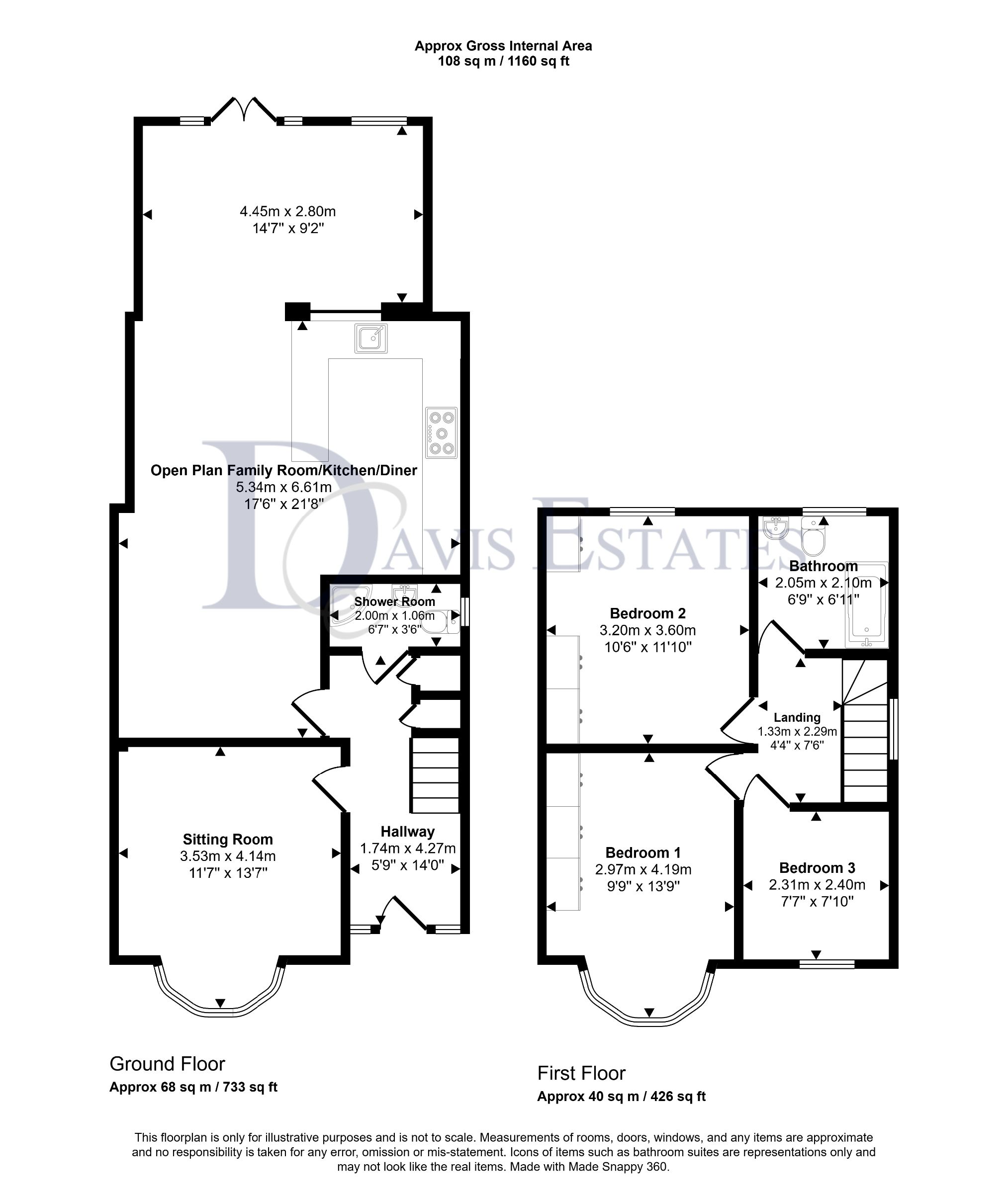 18 Kingsley Gardens, Hornchurch floorplan