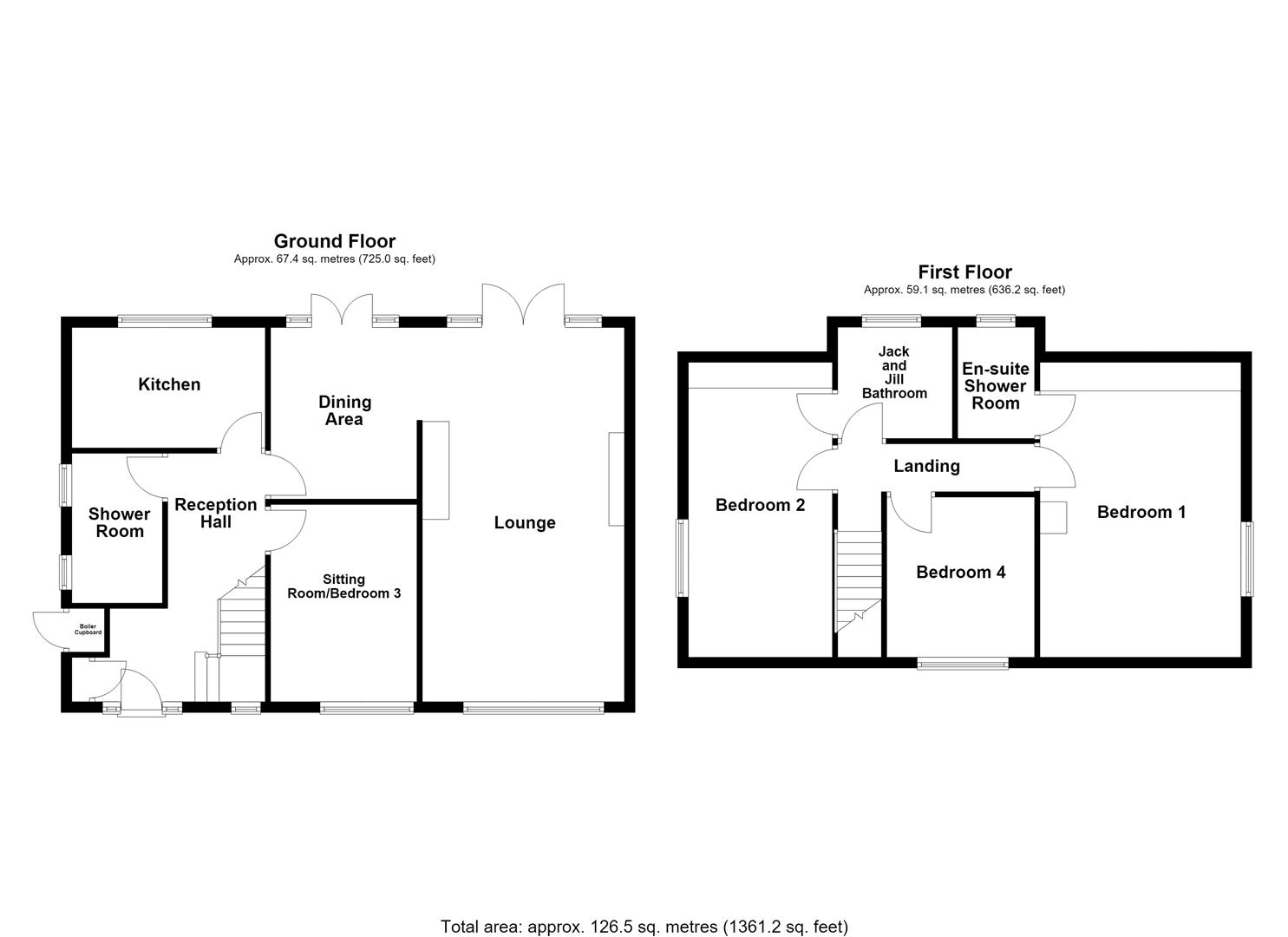 9, The Russets, Wakefield floorplan