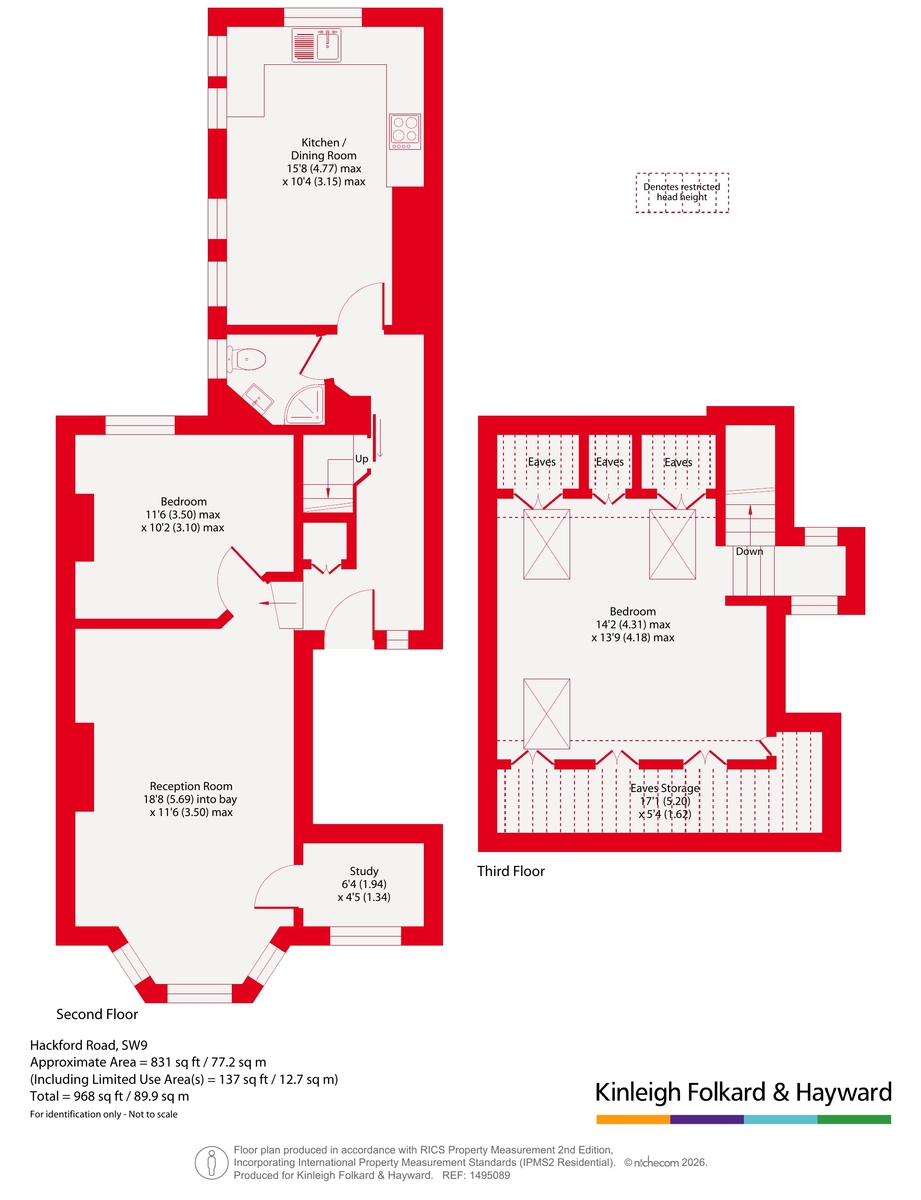 80C,, Hackford Road, London floorplan