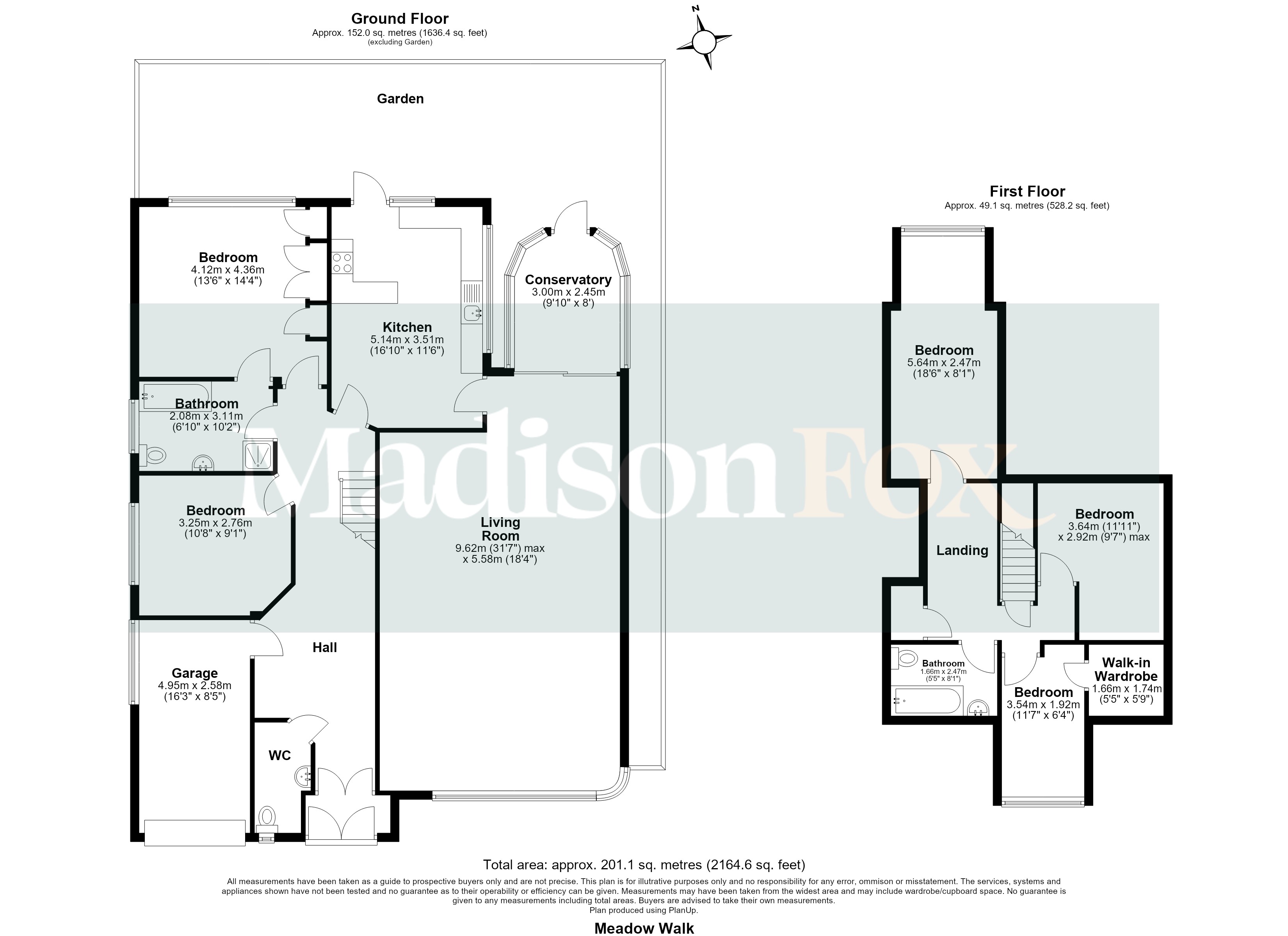 4, Meadow Walk, London floorplan