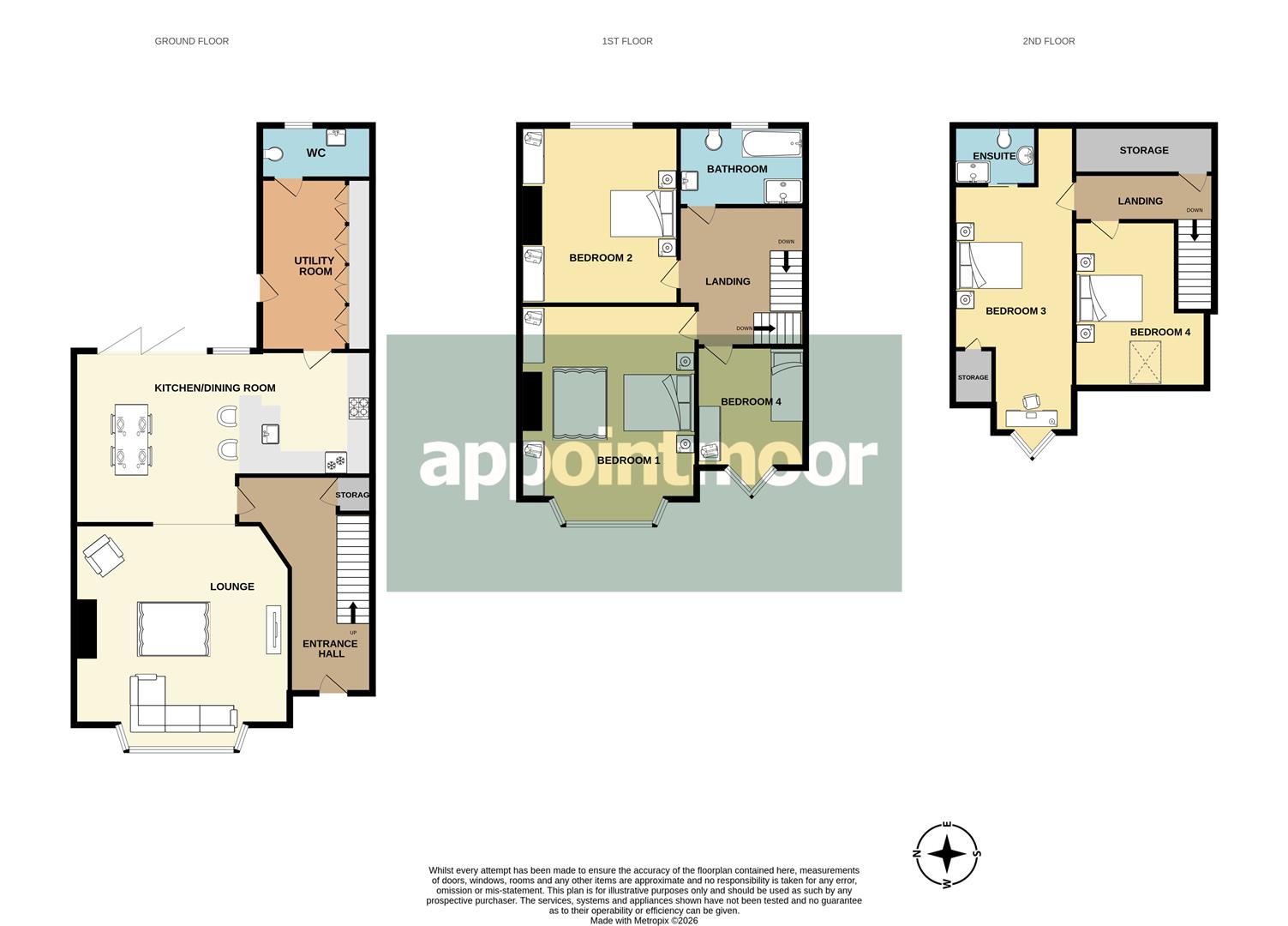 105, Leighton Avenue, Leigh-On-Sea floorplan