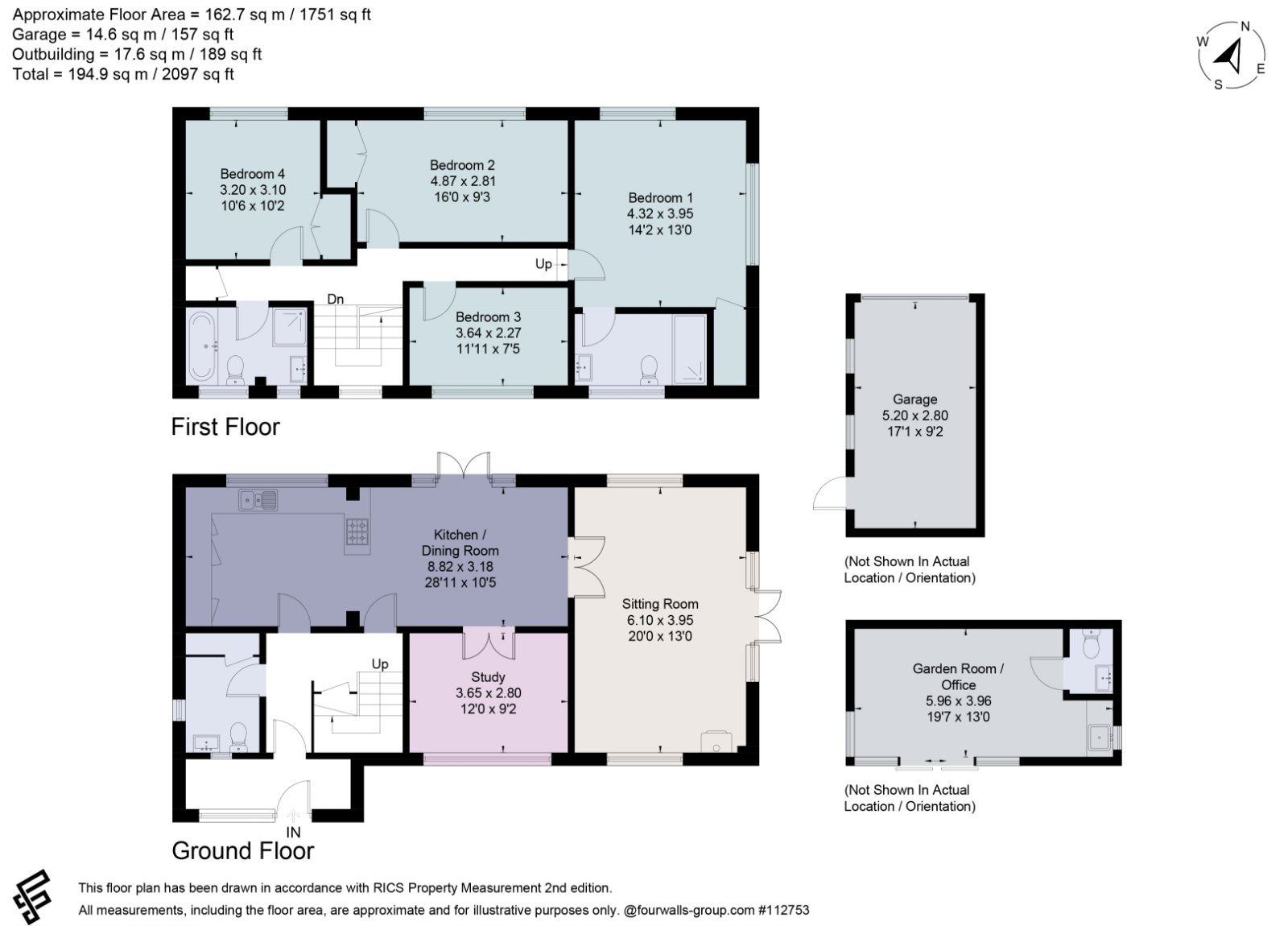 12, Cardwell Crescent, Berkshire floorplan