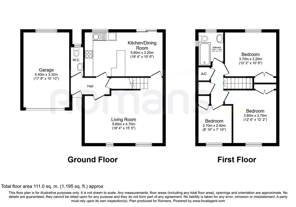 3 Bedrooms Link-detached house for sale in Mornington Avenue, Finchampstead, Wokingham RG40