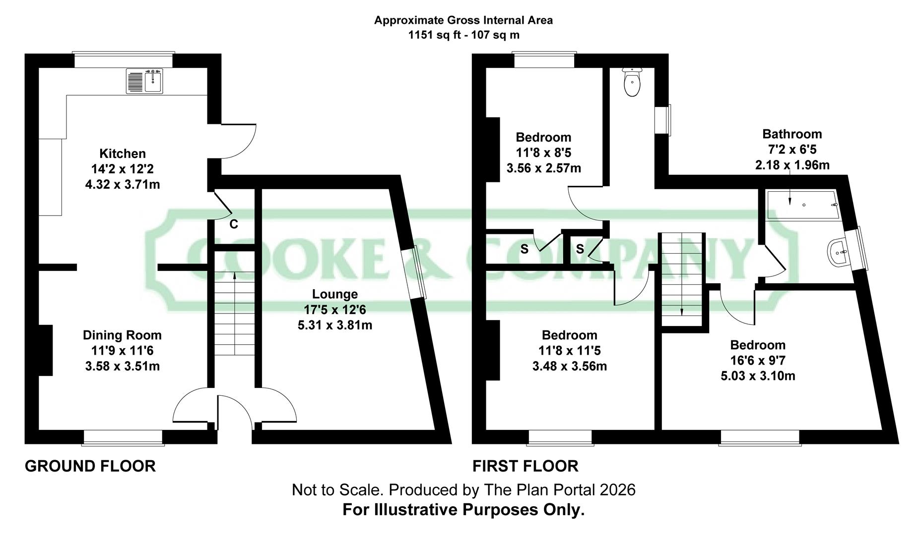 20, Shakerley Road, Tyldesley floorplan