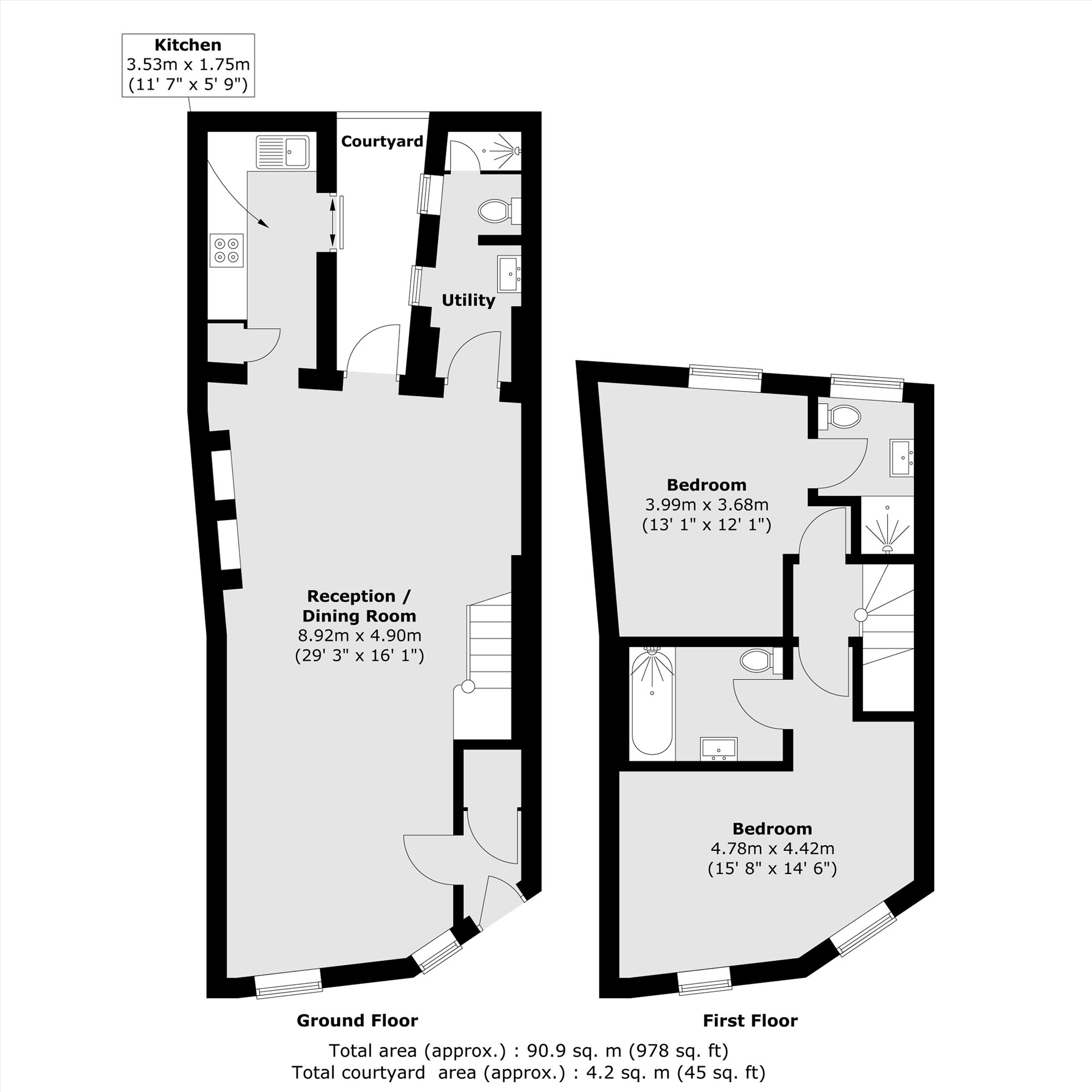 Ferry Cottage, Thames Street, Sunbury-On-Thames floorplan
