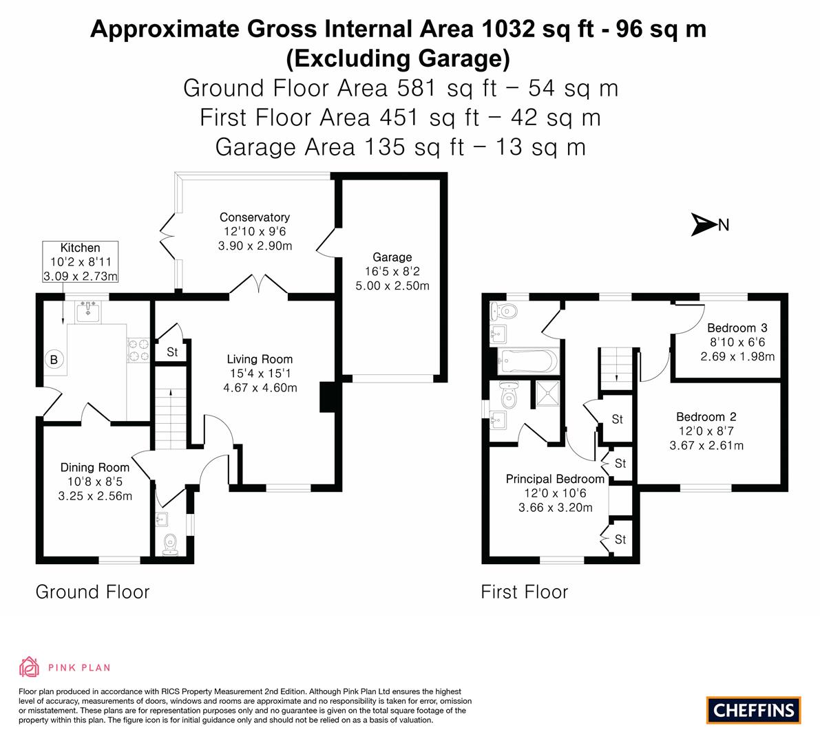 42, Monarch Close, Haverhill floorplan