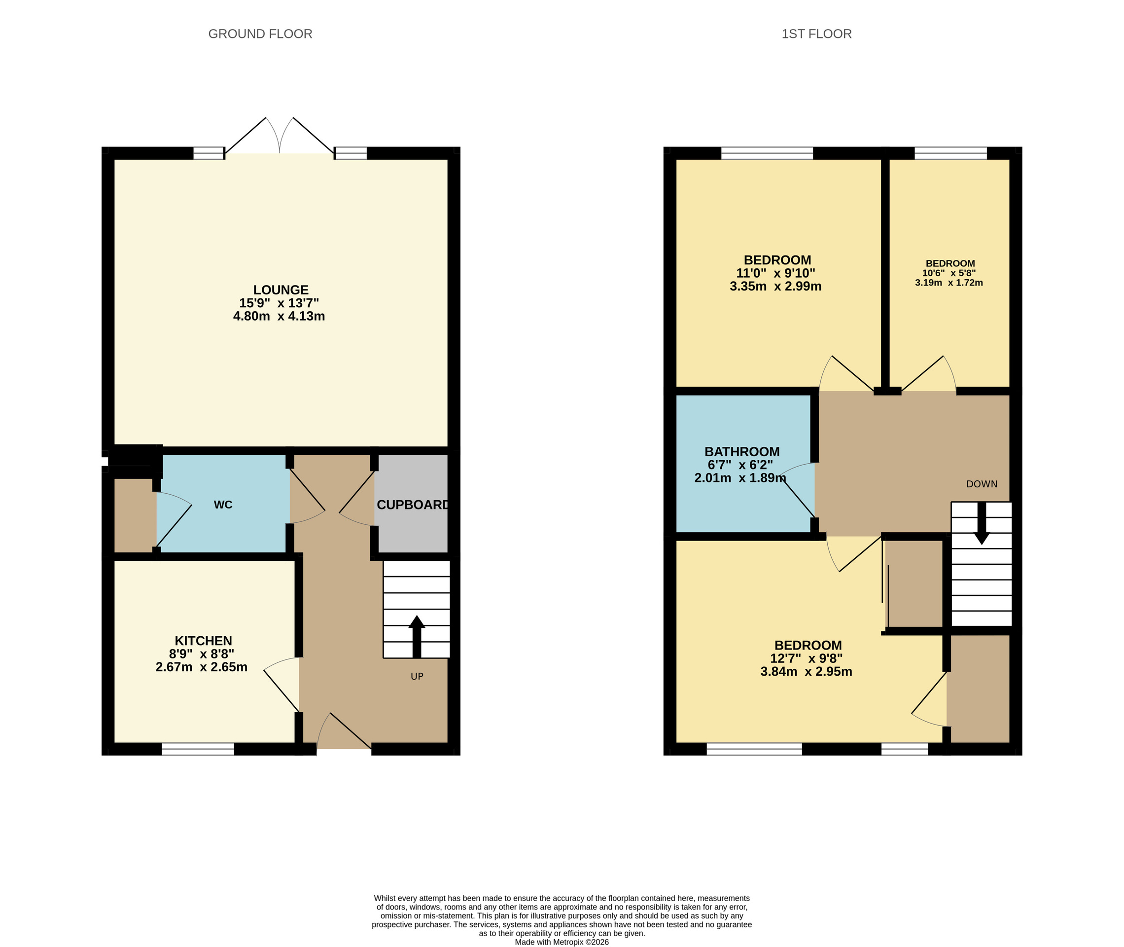 9 Dunrobin Grove, Inverness floorplan