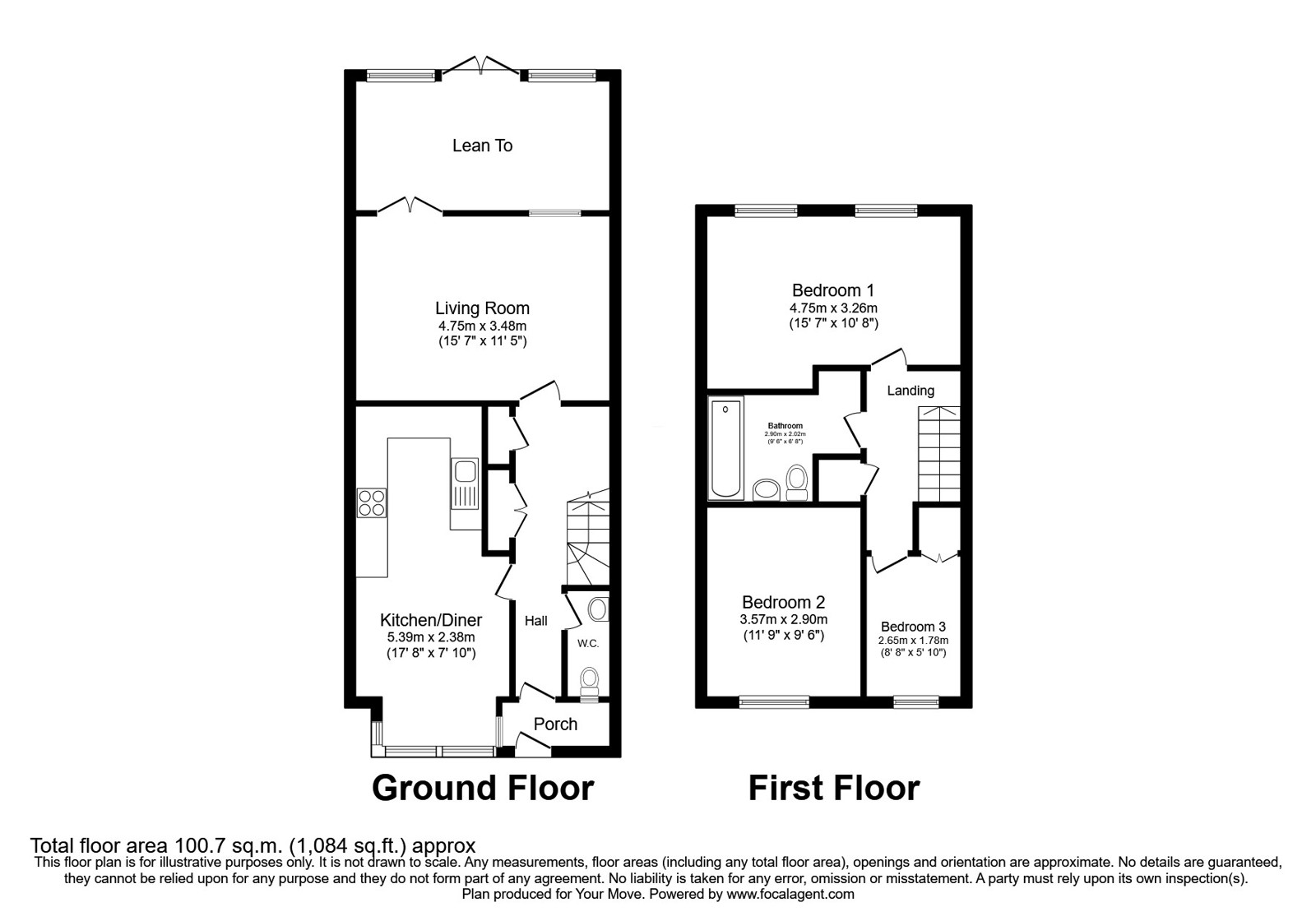 82, Tintagel, Lancashire floorplan