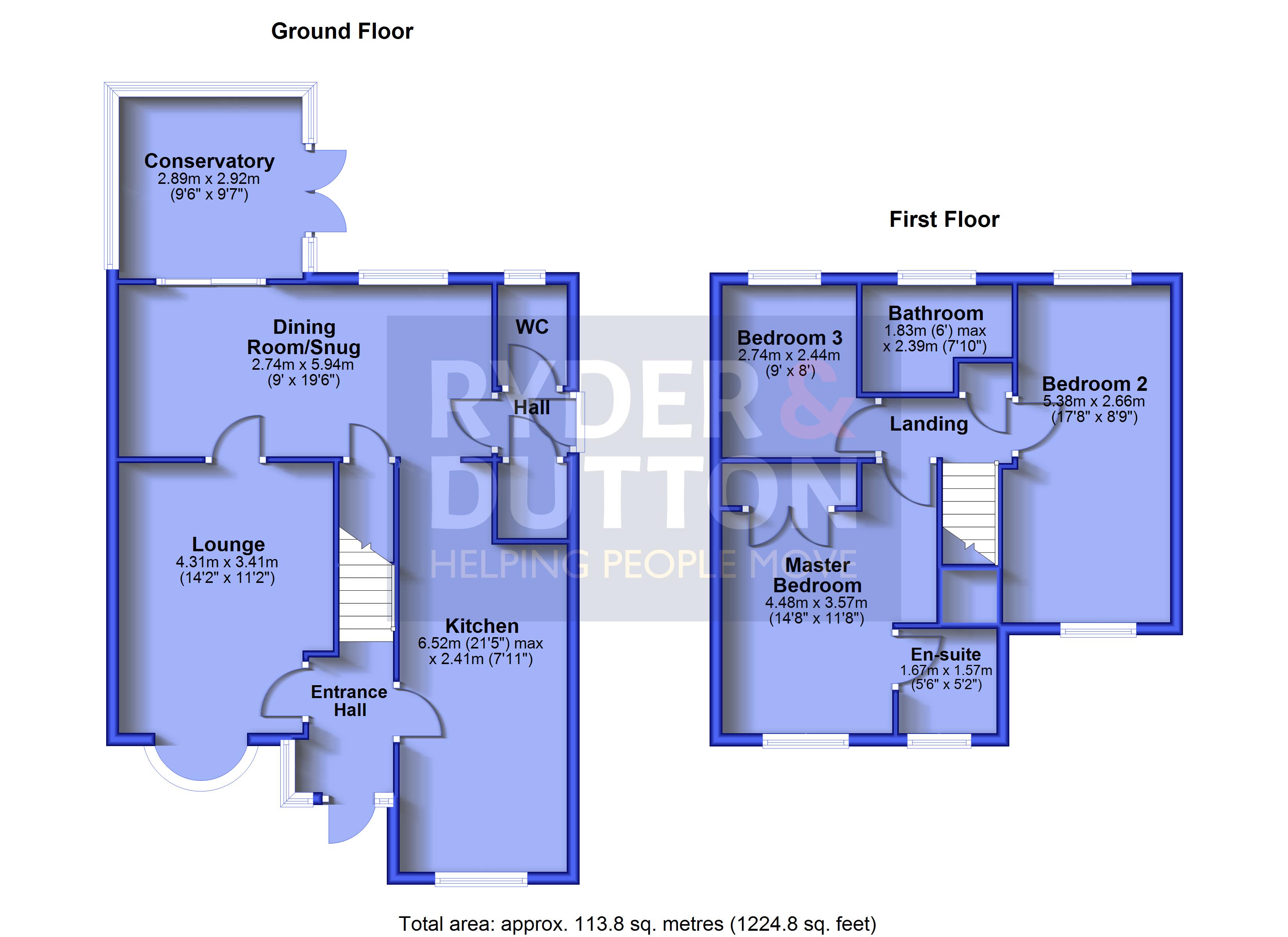 28, Meadowcroft, Holmfirth floorplan