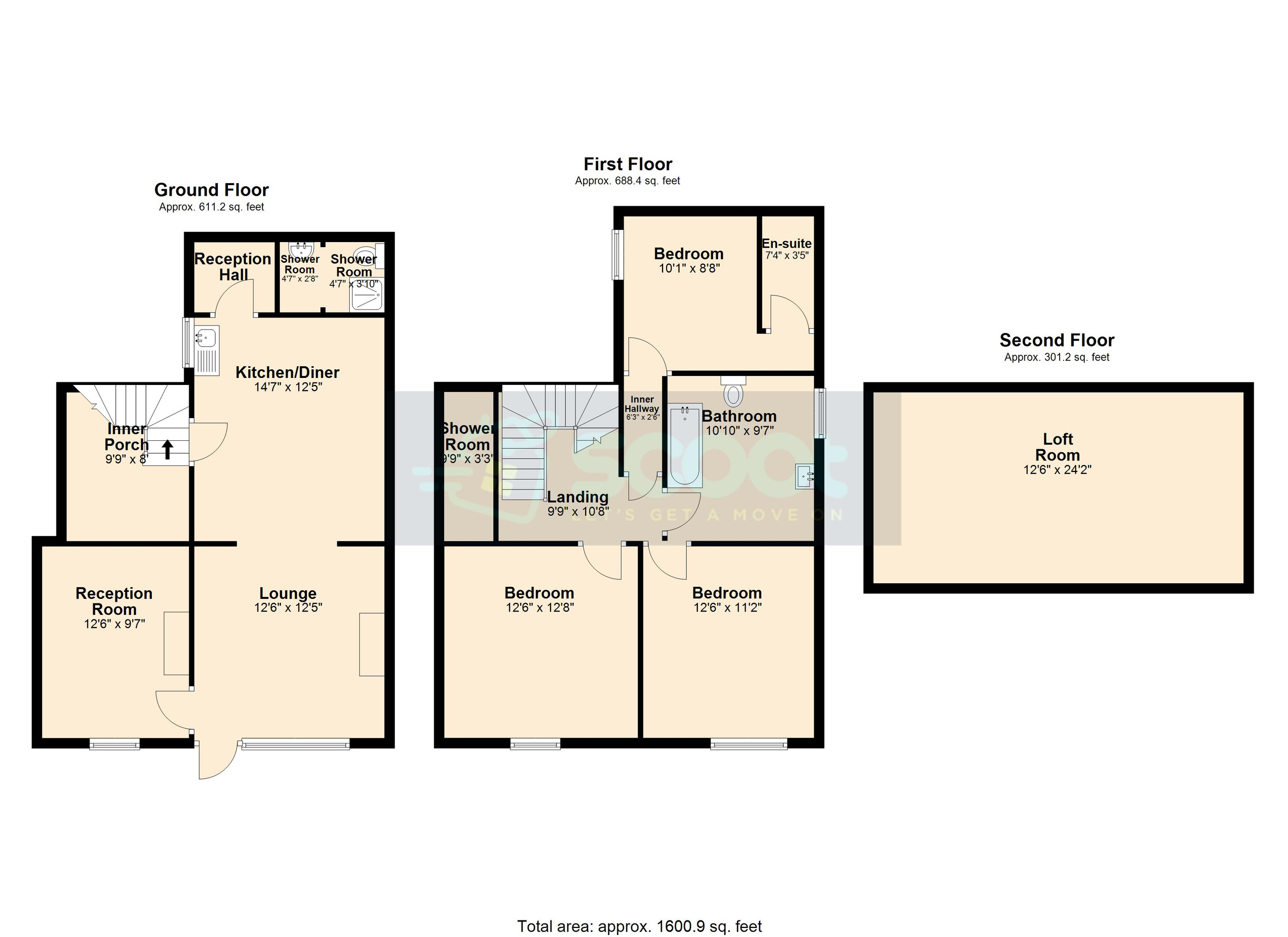 9 High Street, Goole floorplan