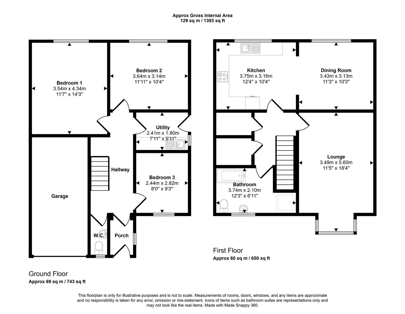 Highbury, Beach Road, Pembroke Dock floorplan