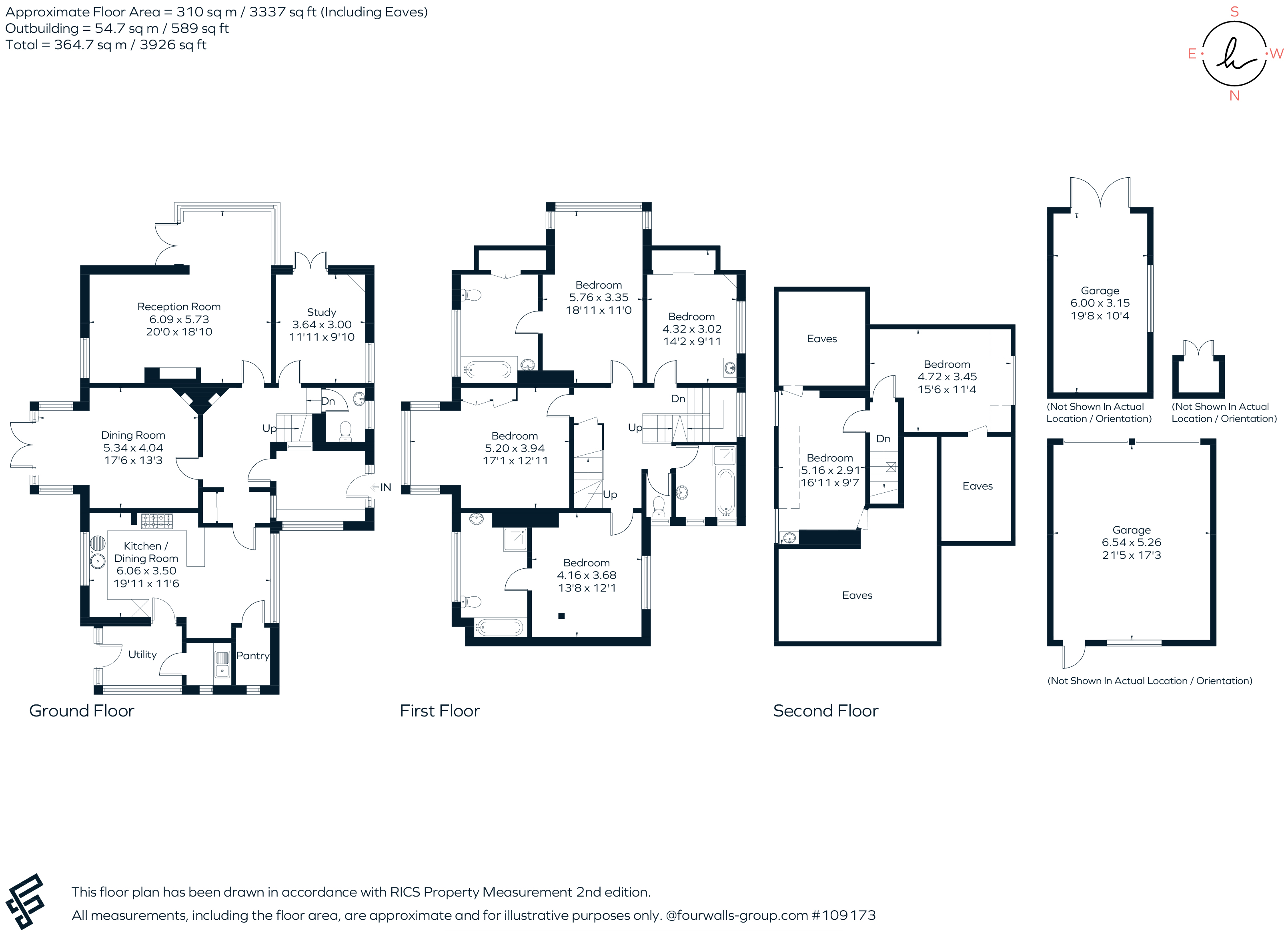 Broom Hill, Calthorpe Road, Fleet floorplan