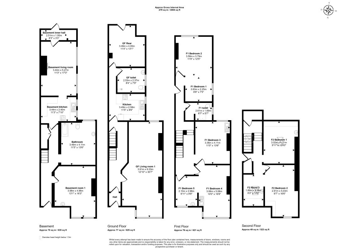 17, Lonsdale Road, Blackpool floorplan