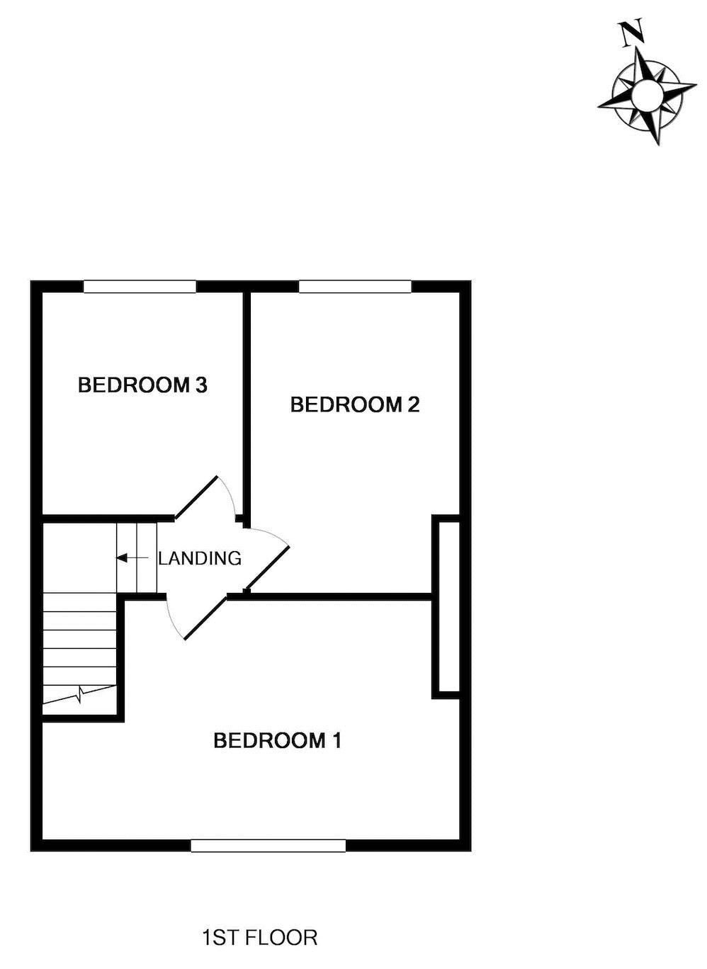 6, Hillrise, Brixham floorplan