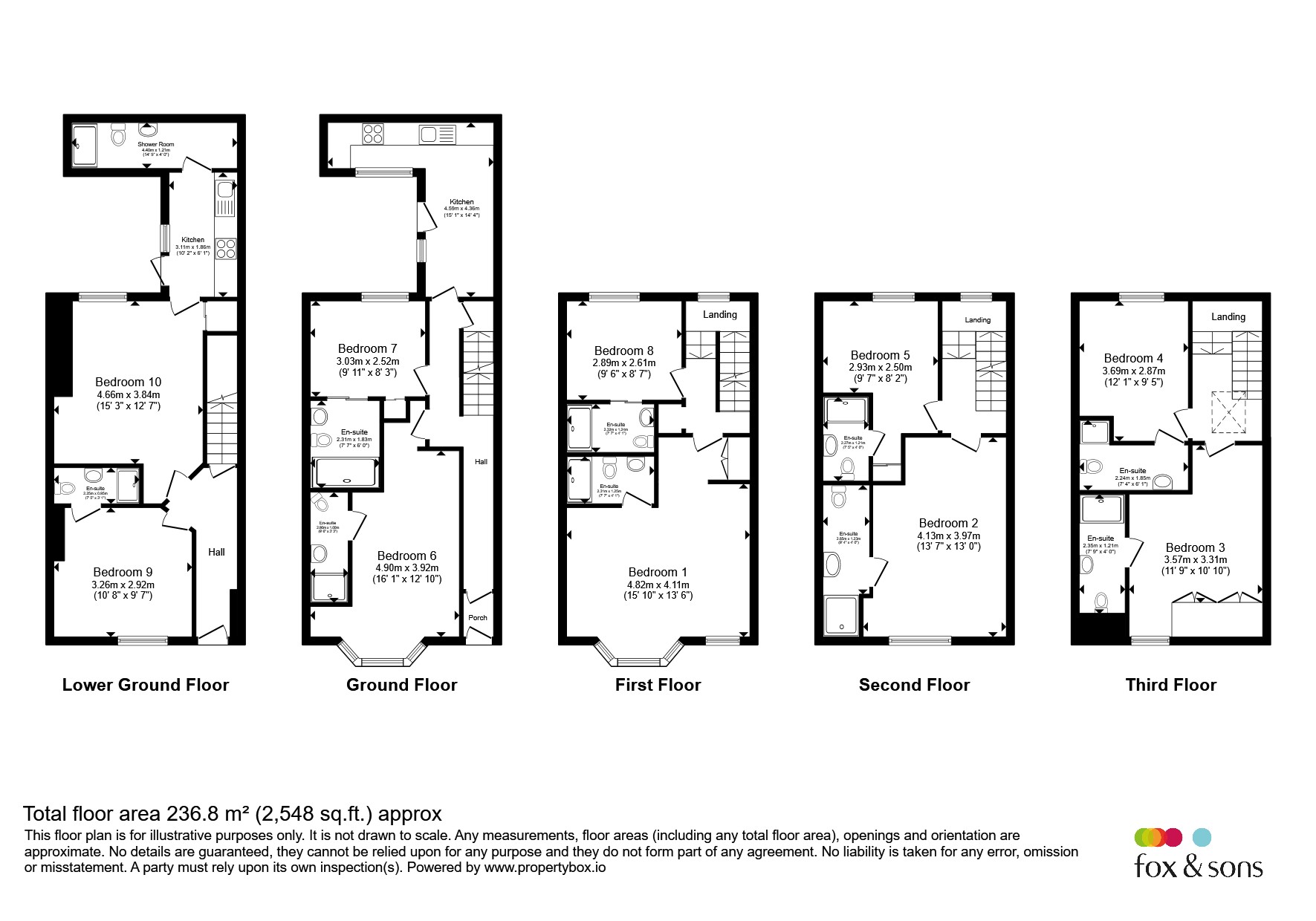 13, Upper Rock Gardens, Brighton floorplan