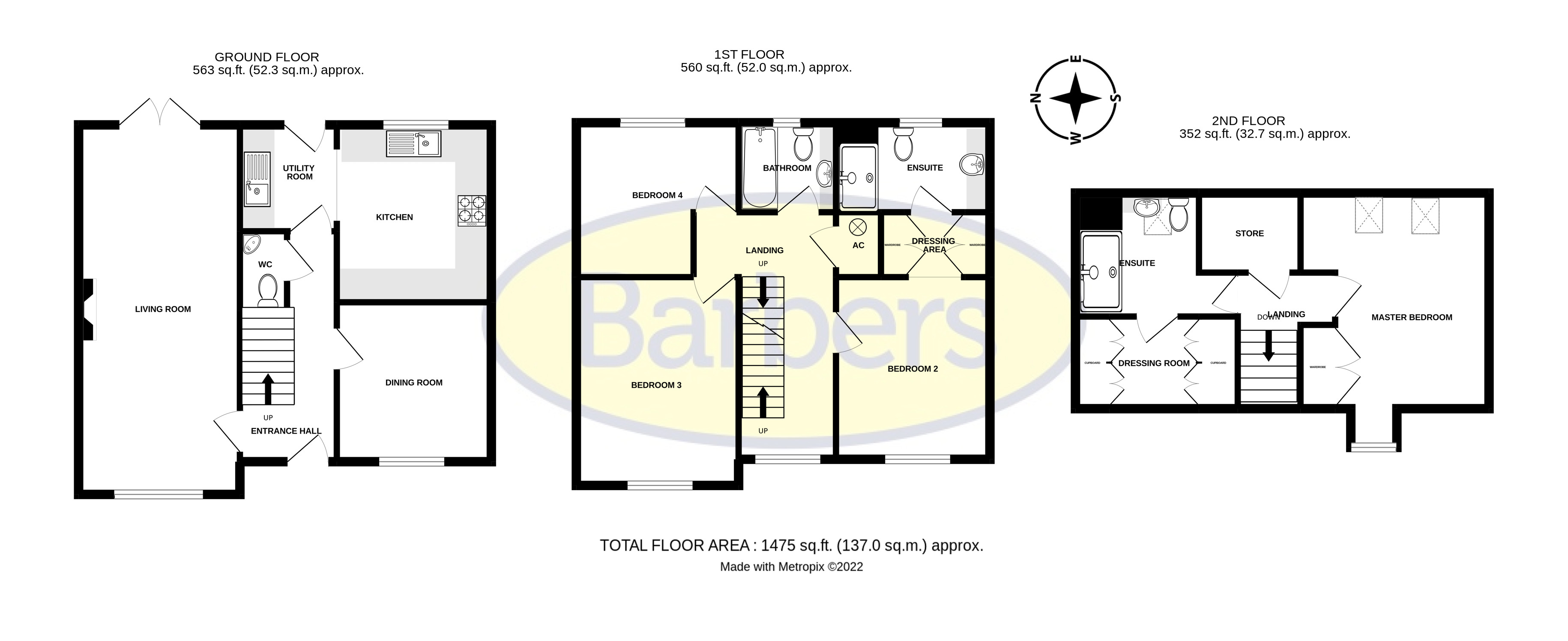 High View, Station Road, Lawley Bank, Telford TF4, 4 bedroom detached