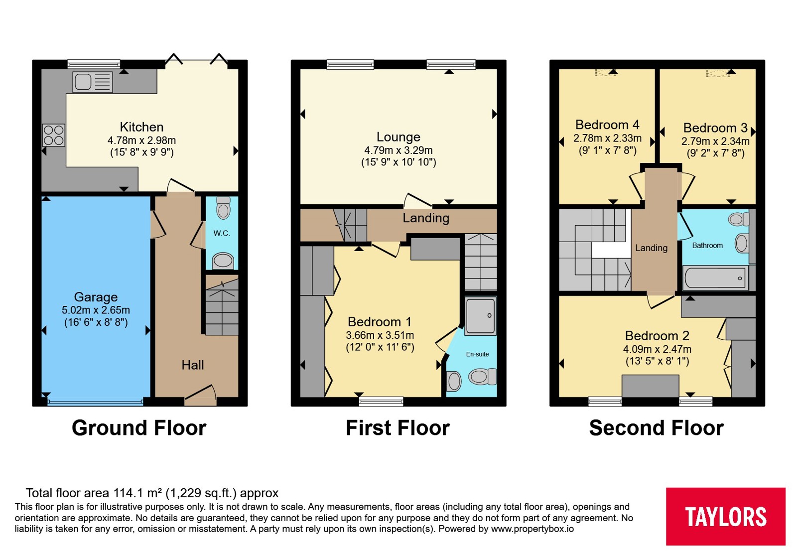4, Woodpecker Gardens, Bedford floorplan