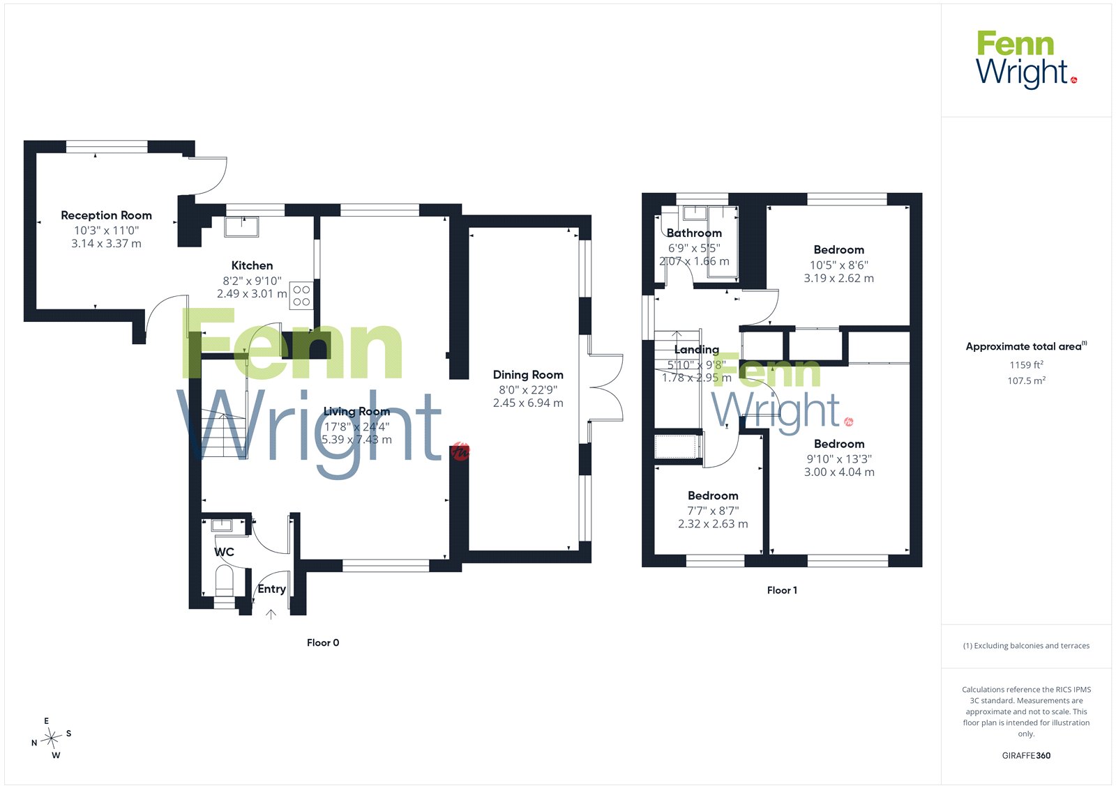 3, Grieves Court, Colchester floorplan