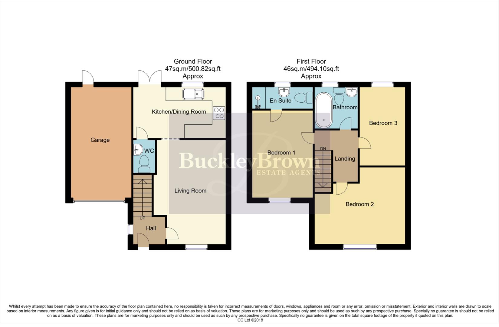 42, Primrose Way, Mansfield floorplan