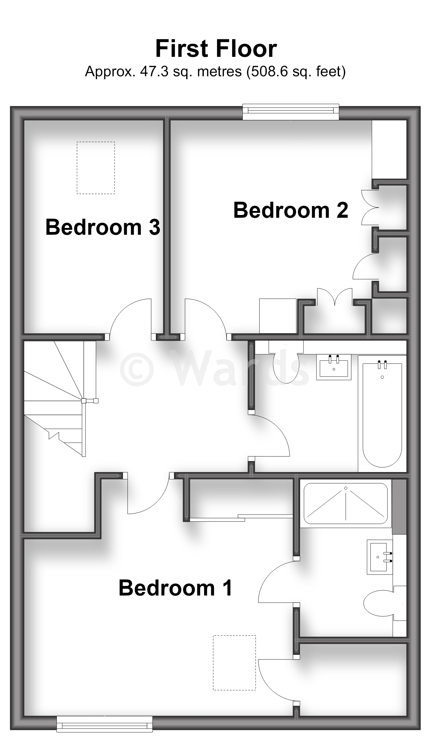 Courtsole Farm, Pond Hill, Rochester floorplan