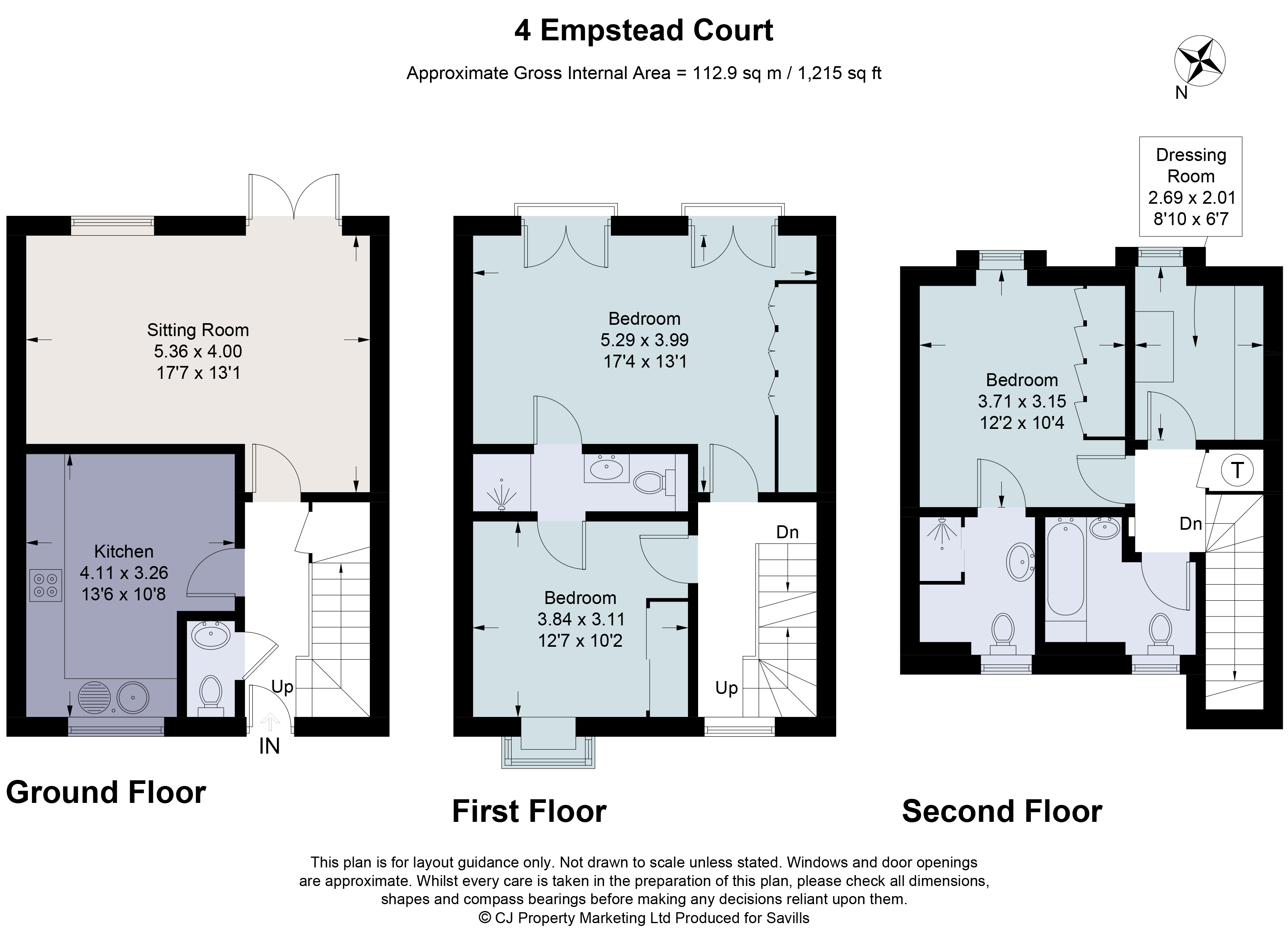 4, Empstead Court, Oxfordshire floorplan